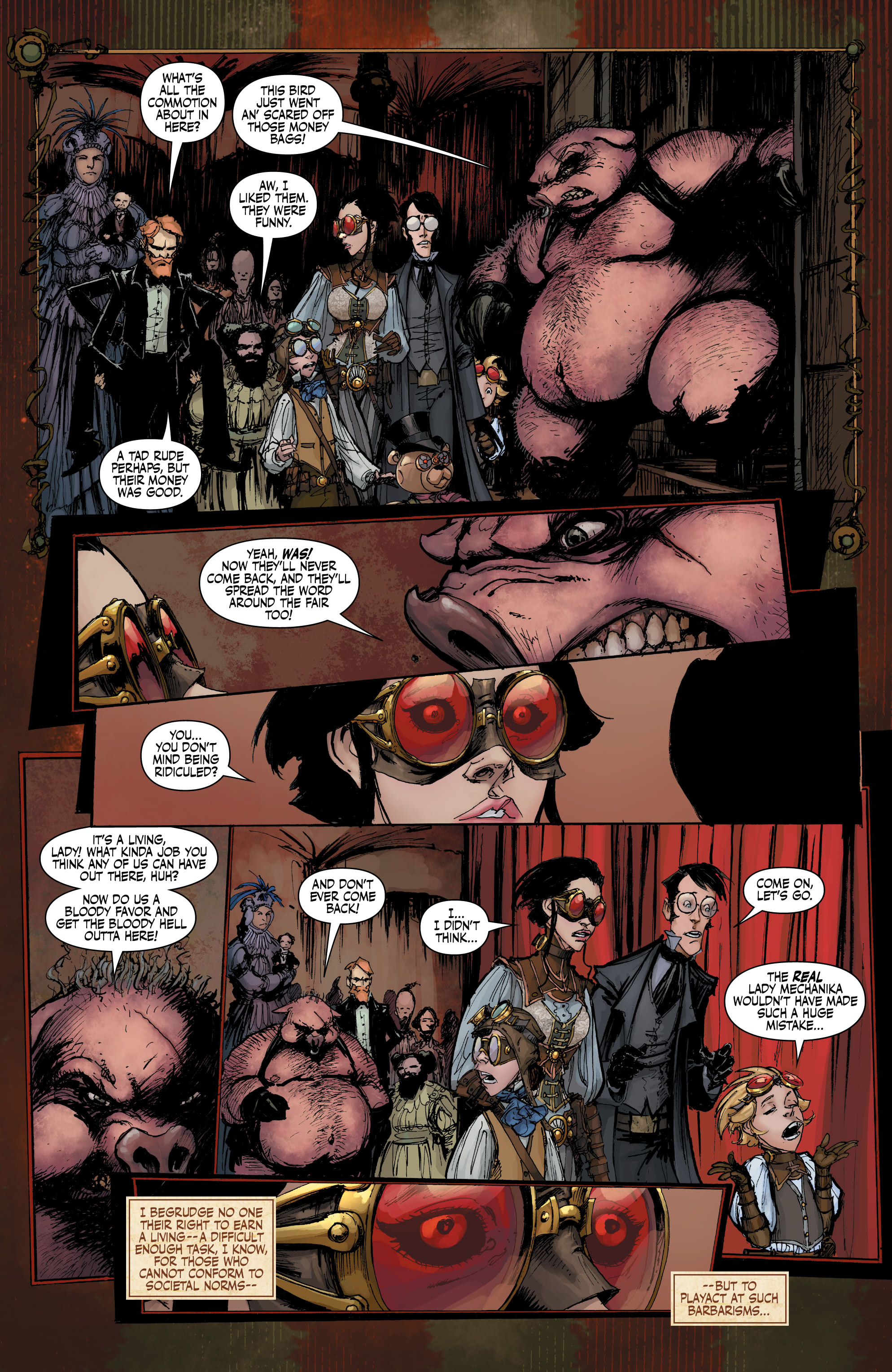 Lady Mechanika: The Monster of The Ministry of Hell (2021) issue 3 - Page 6