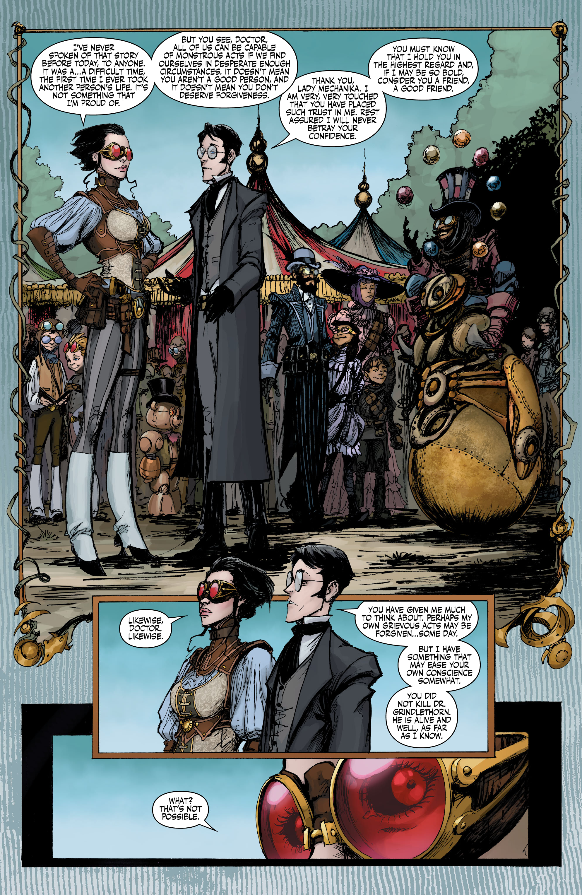 Lady Mechanika: The Monster of The Ministry of Hell (2021) issue 4 - Page 11