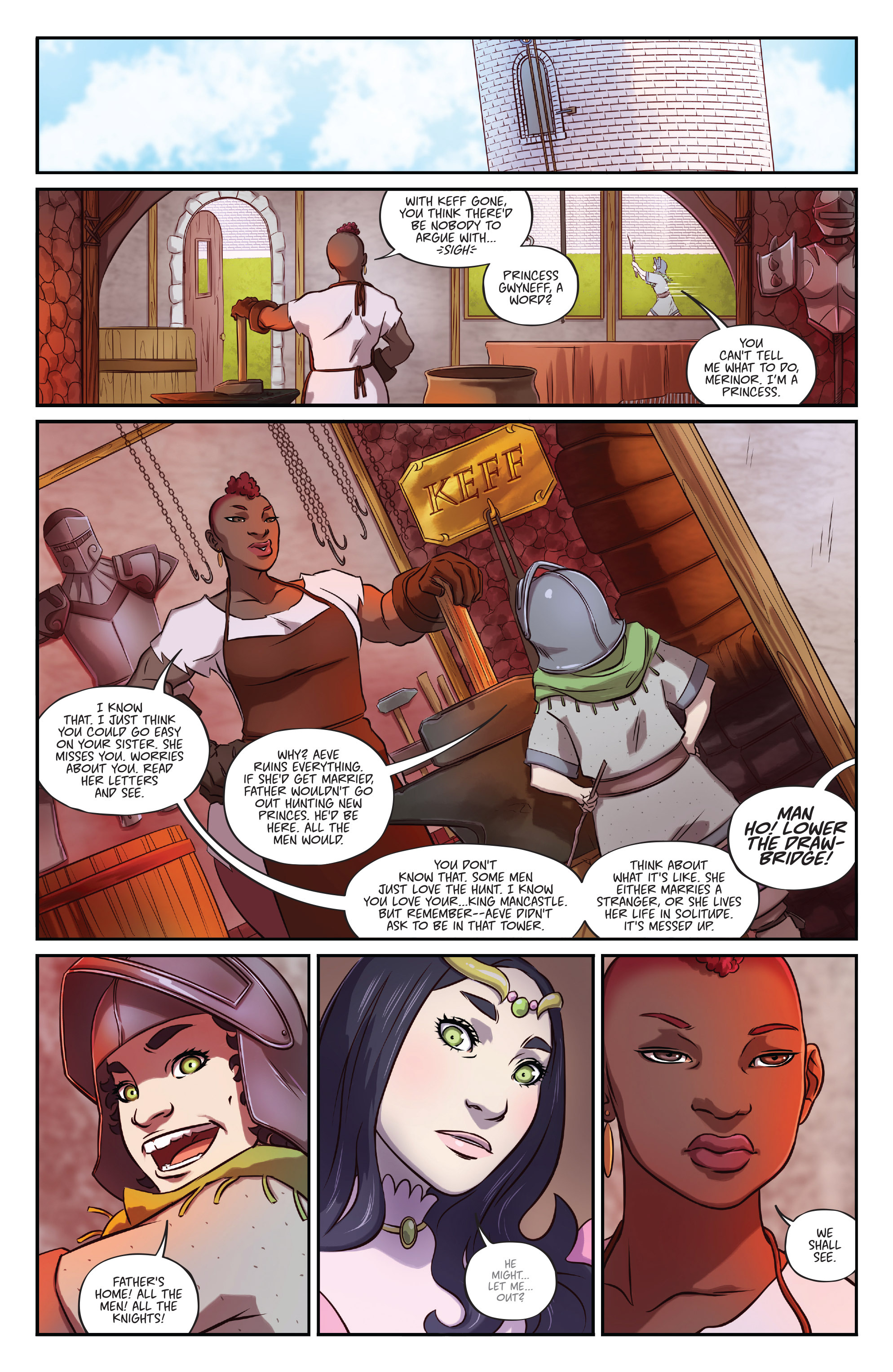 <{ $series->title }} issue 1 - Page 9