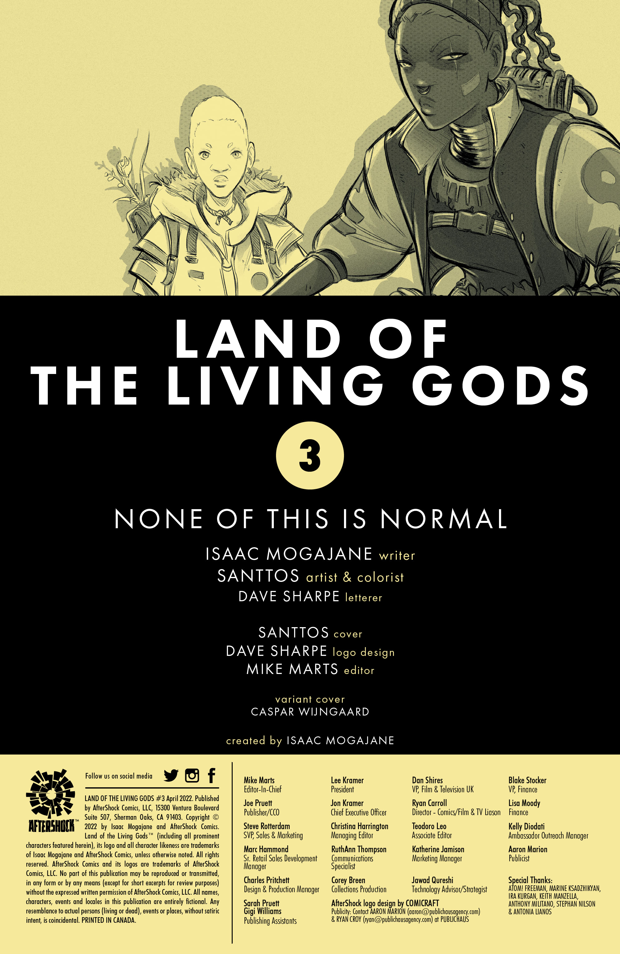 Land of the Living Gods (2022-): Chapter 3 - Page 2