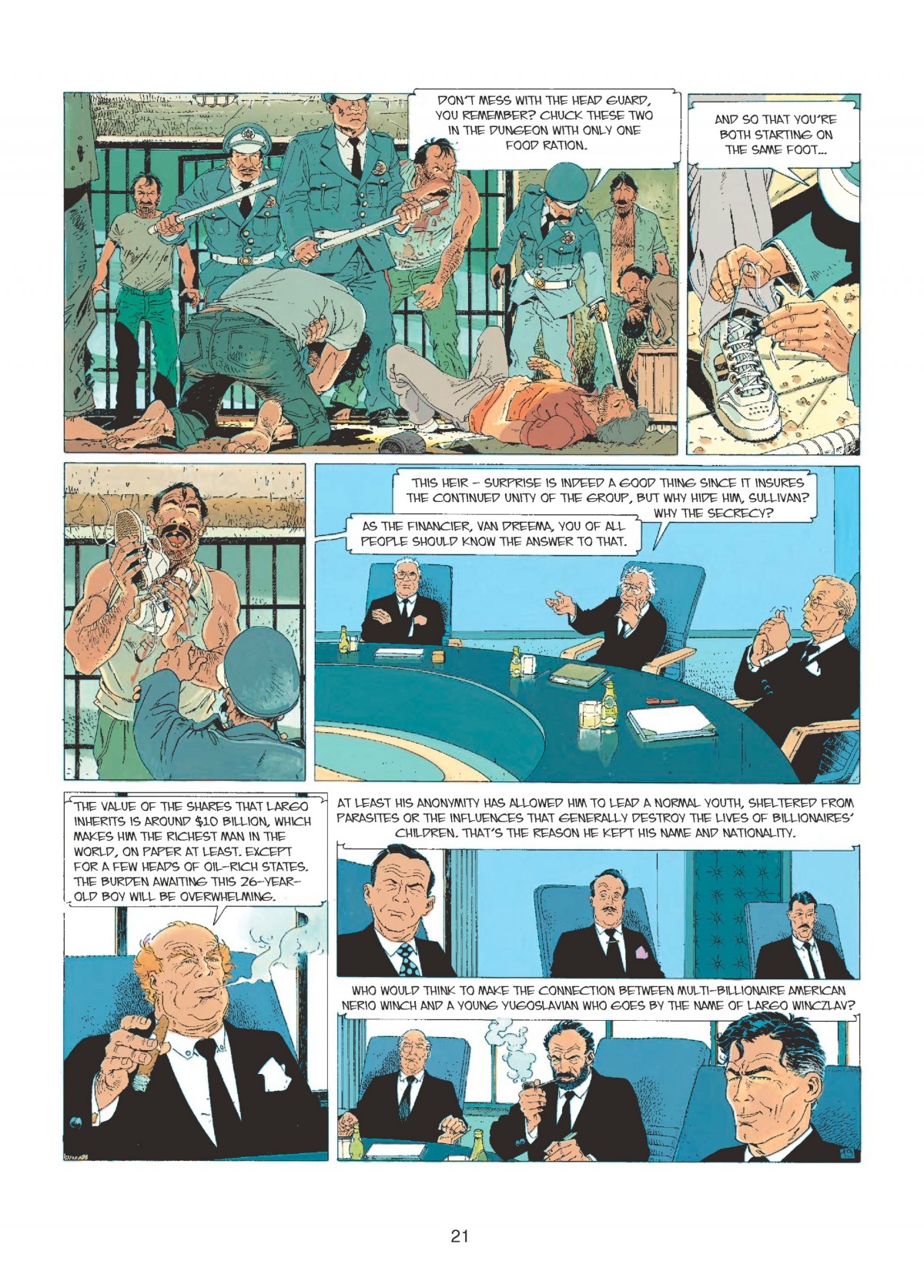 Largo Winch (1990-) issue 1 - Page 21