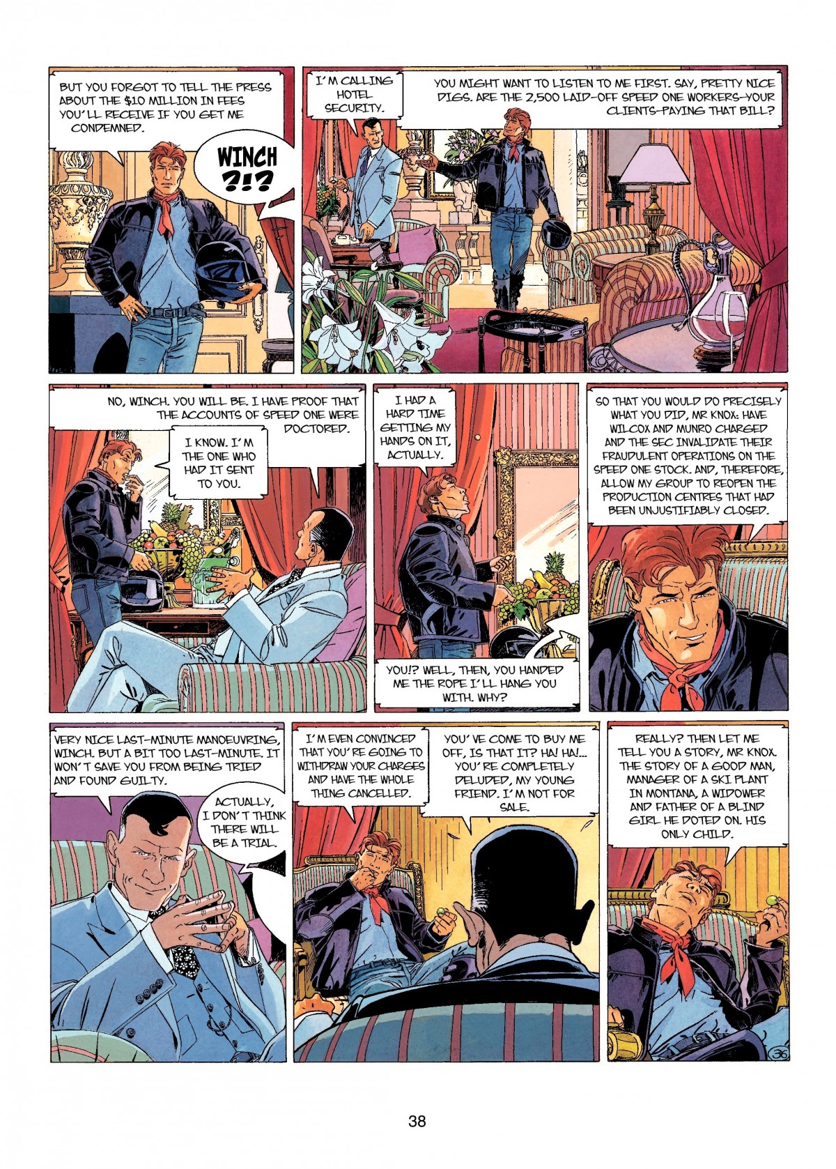 Largo Winch (1990-) issue 10 - Page 38