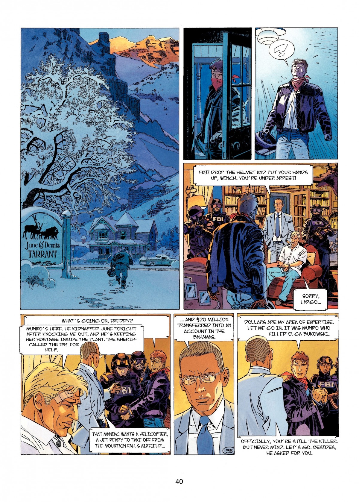 Largo Winch (1990-) issue 10 - Page 40