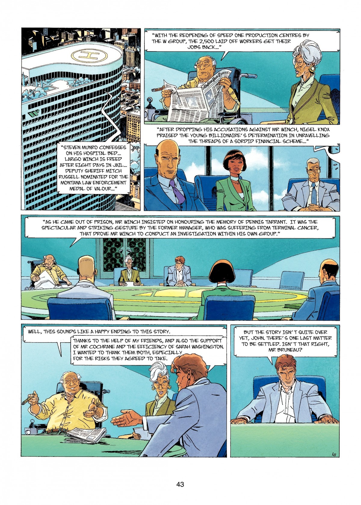 Largo Winch (1990-) issue 10 - Page 43