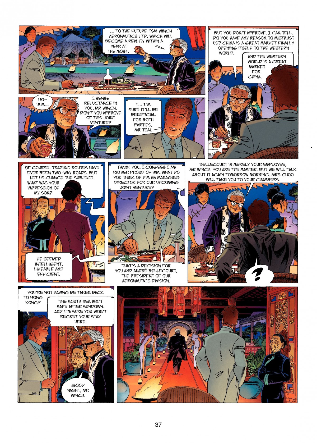 Largo Winch (1990-) issue 11 - Page 37