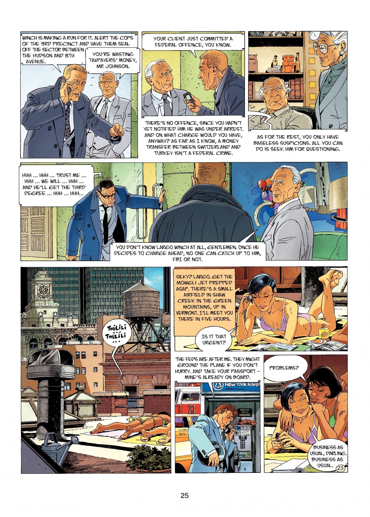 Largo Winch (1990-) issue 13 - Page 25