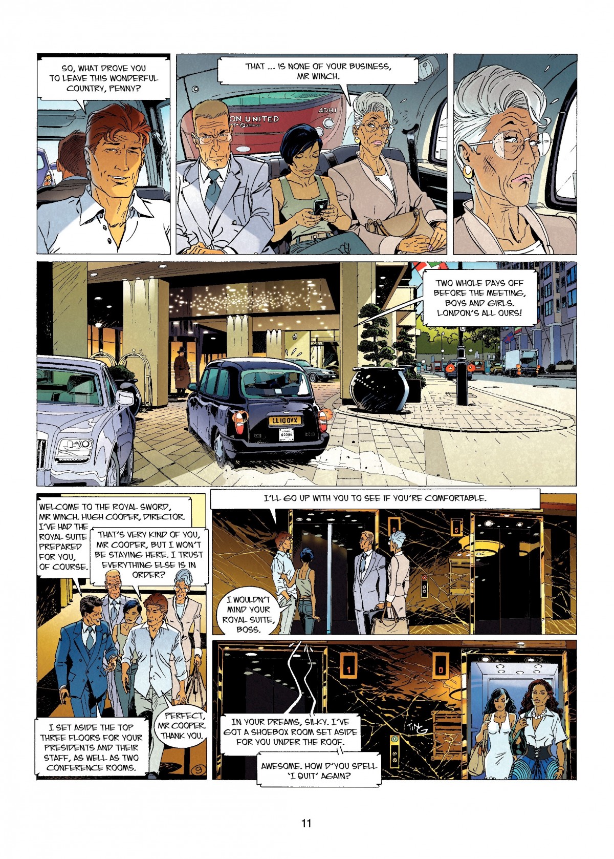 Largo Winch (1990-) issue 15 - Page 11