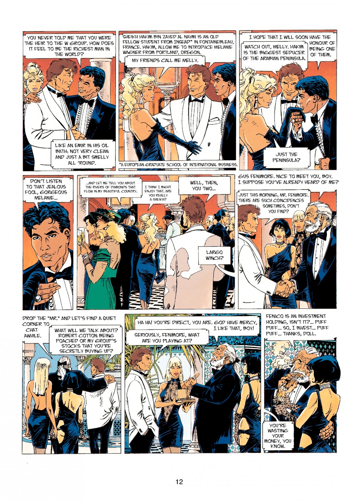 Largo Winch (1990-) issue 2 - Page 12