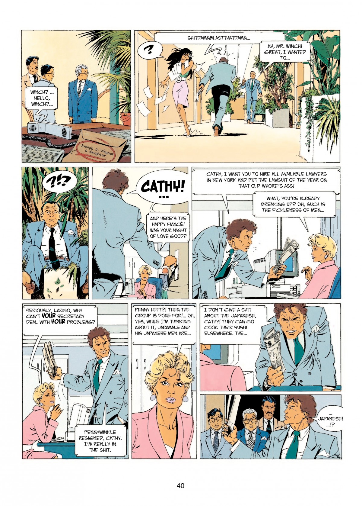 Largo Winch (1990-) issue 2 - Page 40