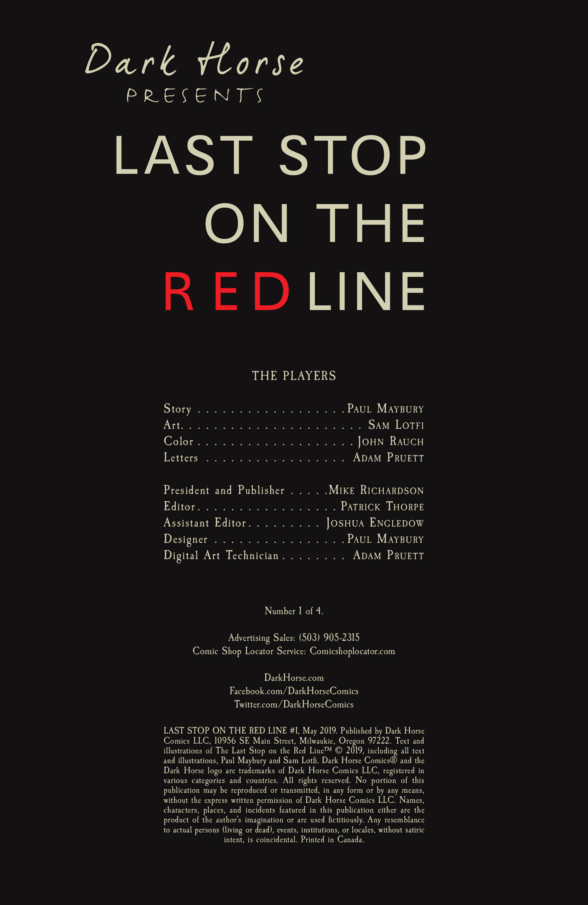 Last Stop on the Red Line (2019-): Chapter 1 - Page 2