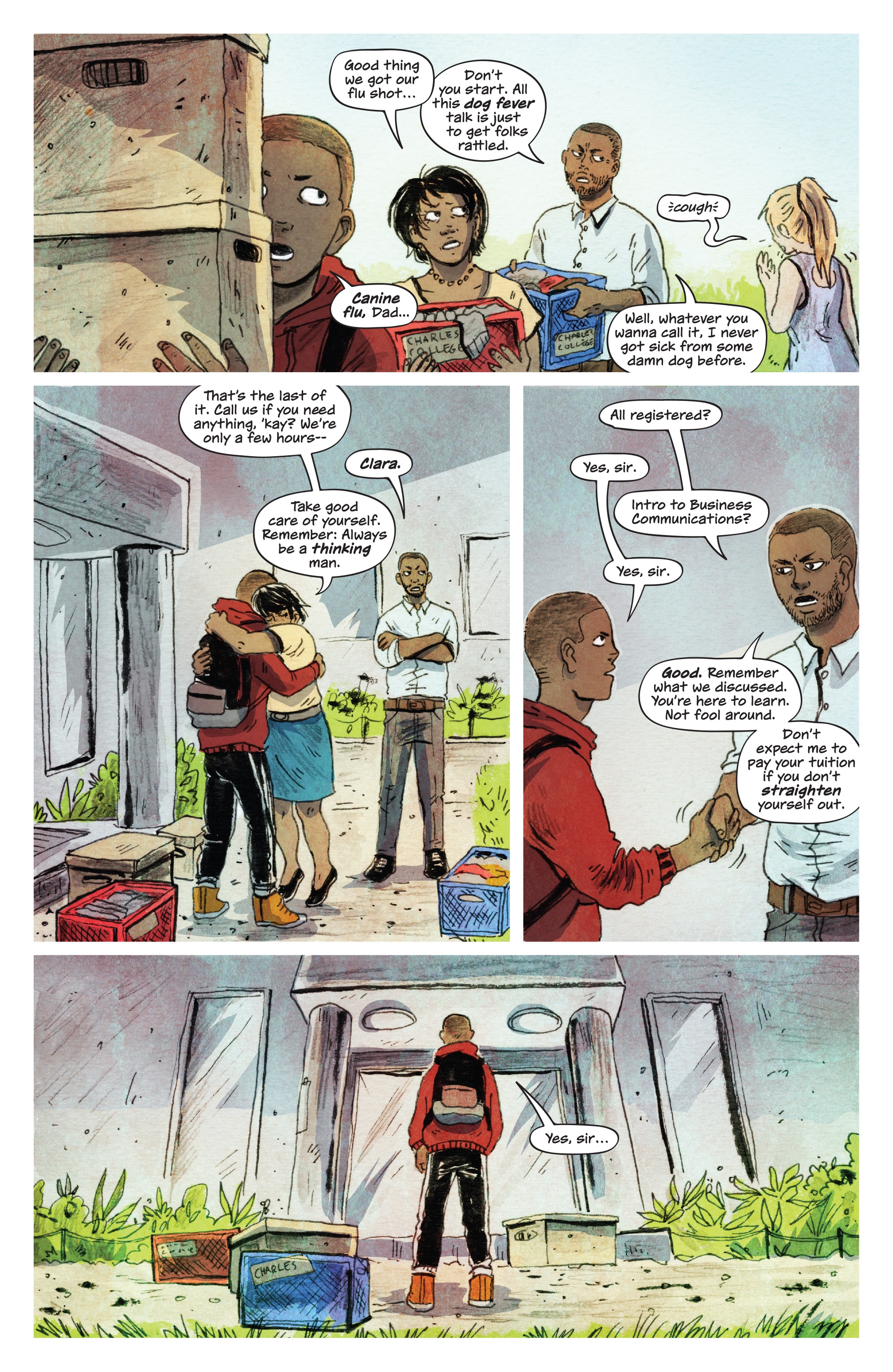 <{ $series->title }} issue 1 - Page 4