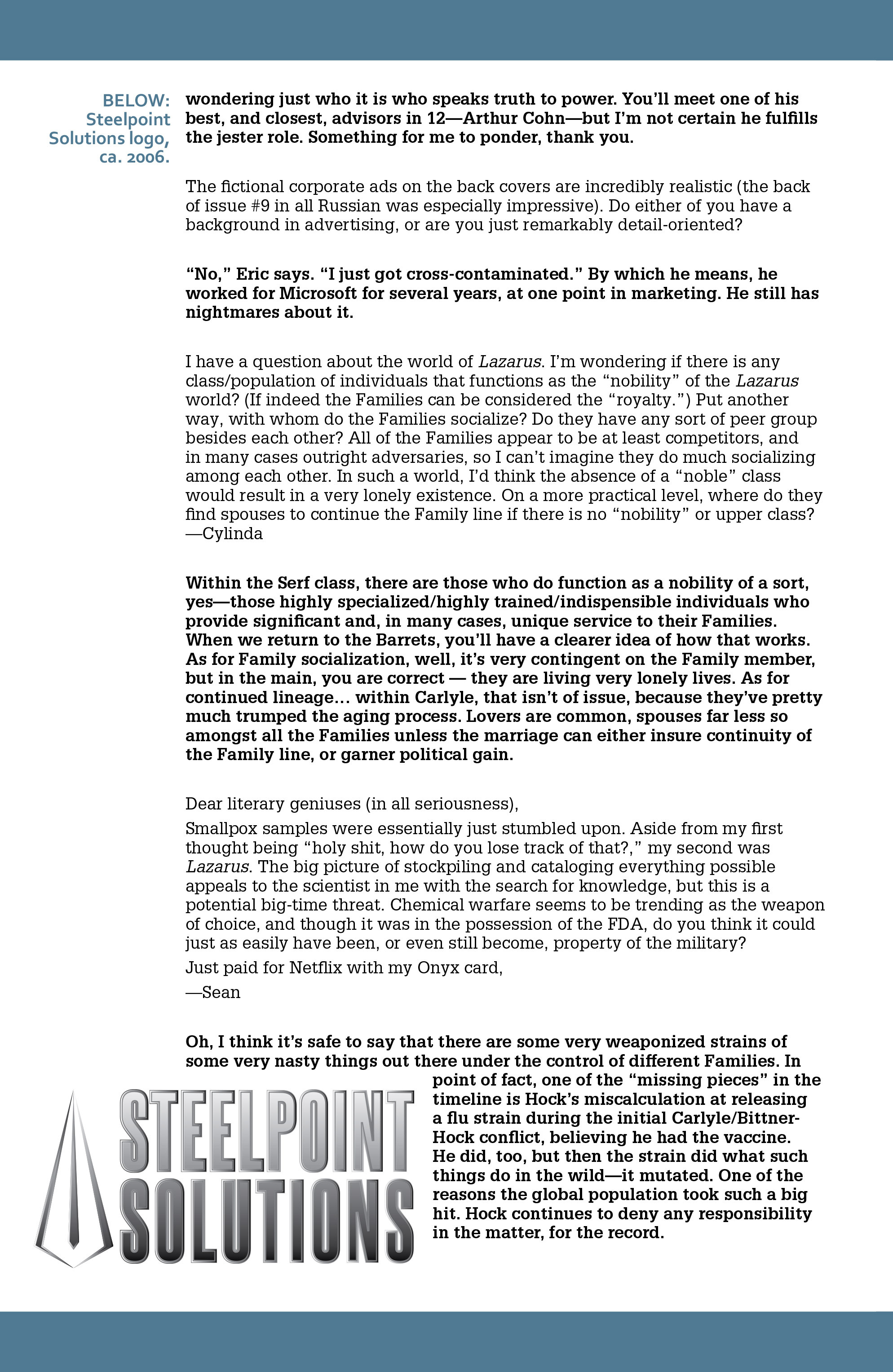 Lazarus (2013-): Chapter 11 - Page 28