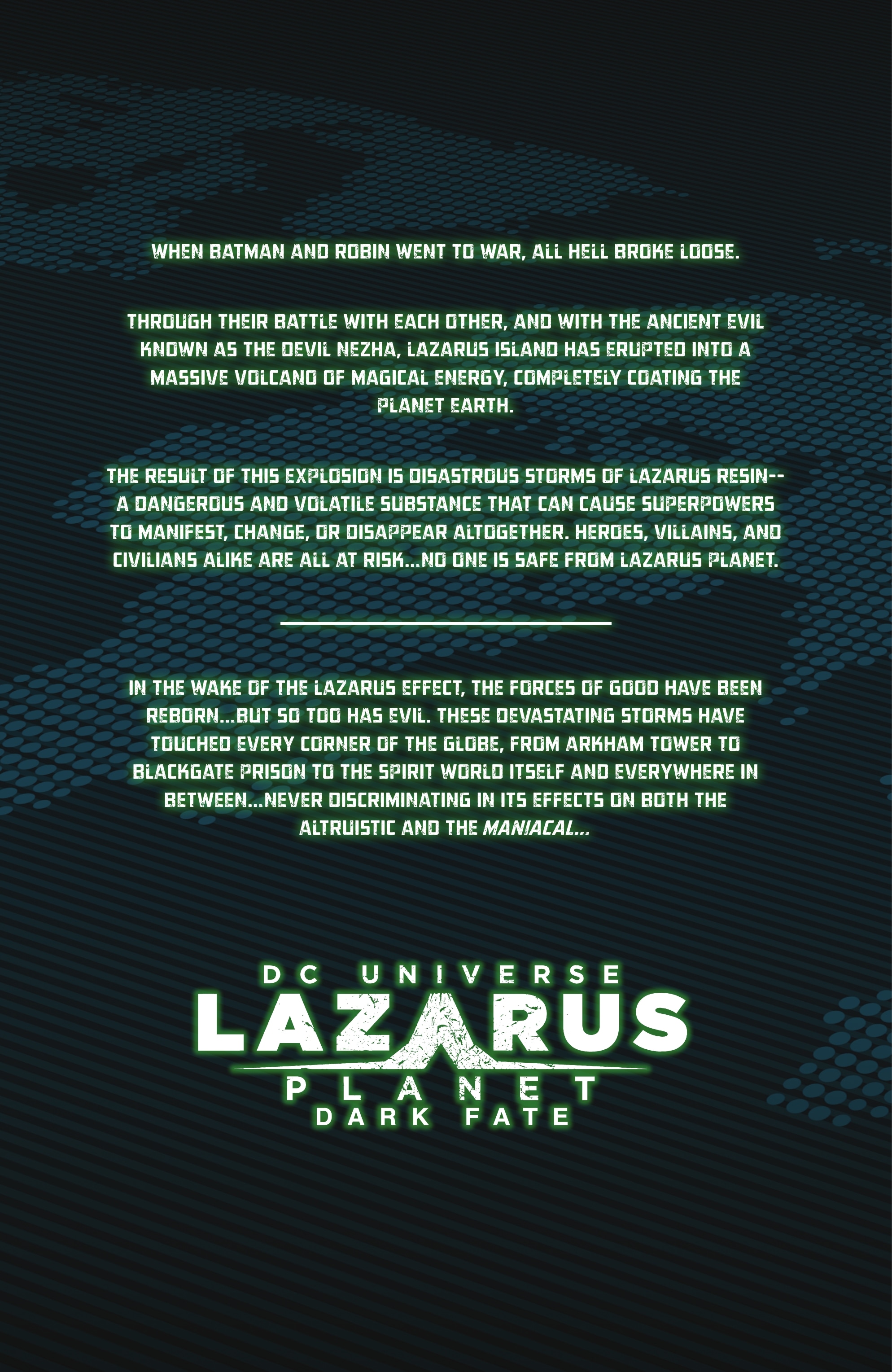Lazarus Planet: Dark Fate (2023-): Chapter 1 - Page 4