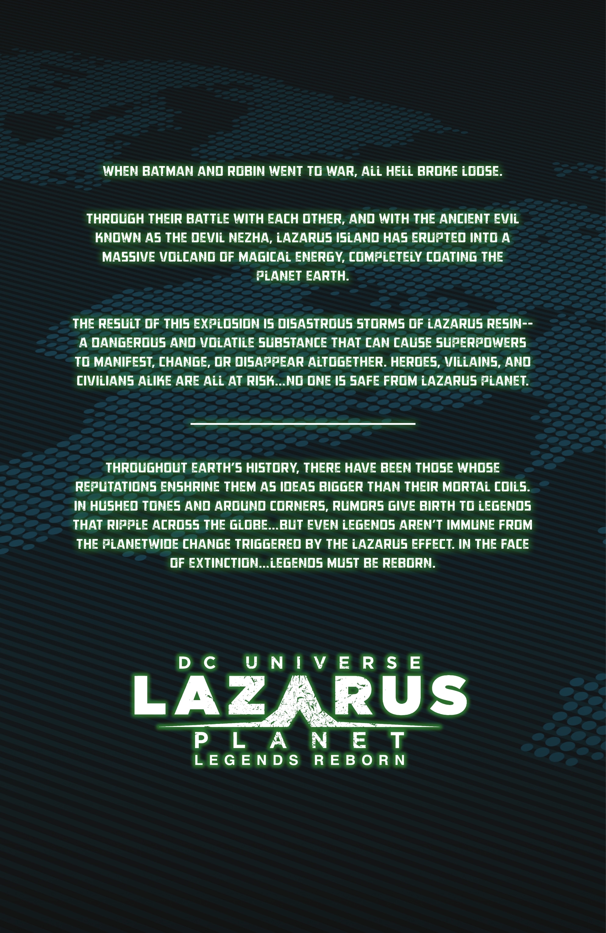 Lazarus Planet: Legends Reborn (2023-): Chapter 1 - Page 4