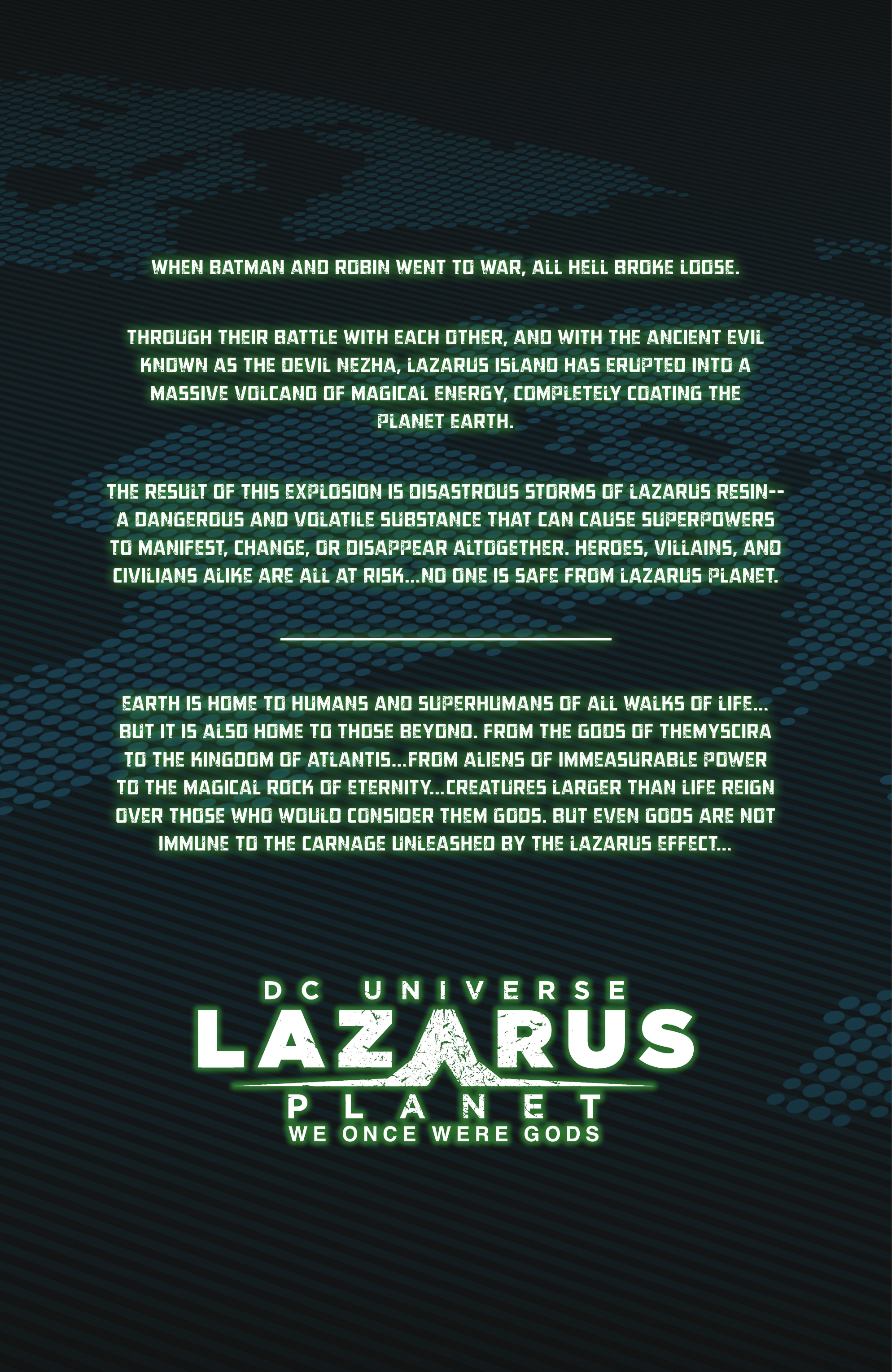 Lazarus Planet: We Once Were Gods (2023-) issue 1 - Page 4