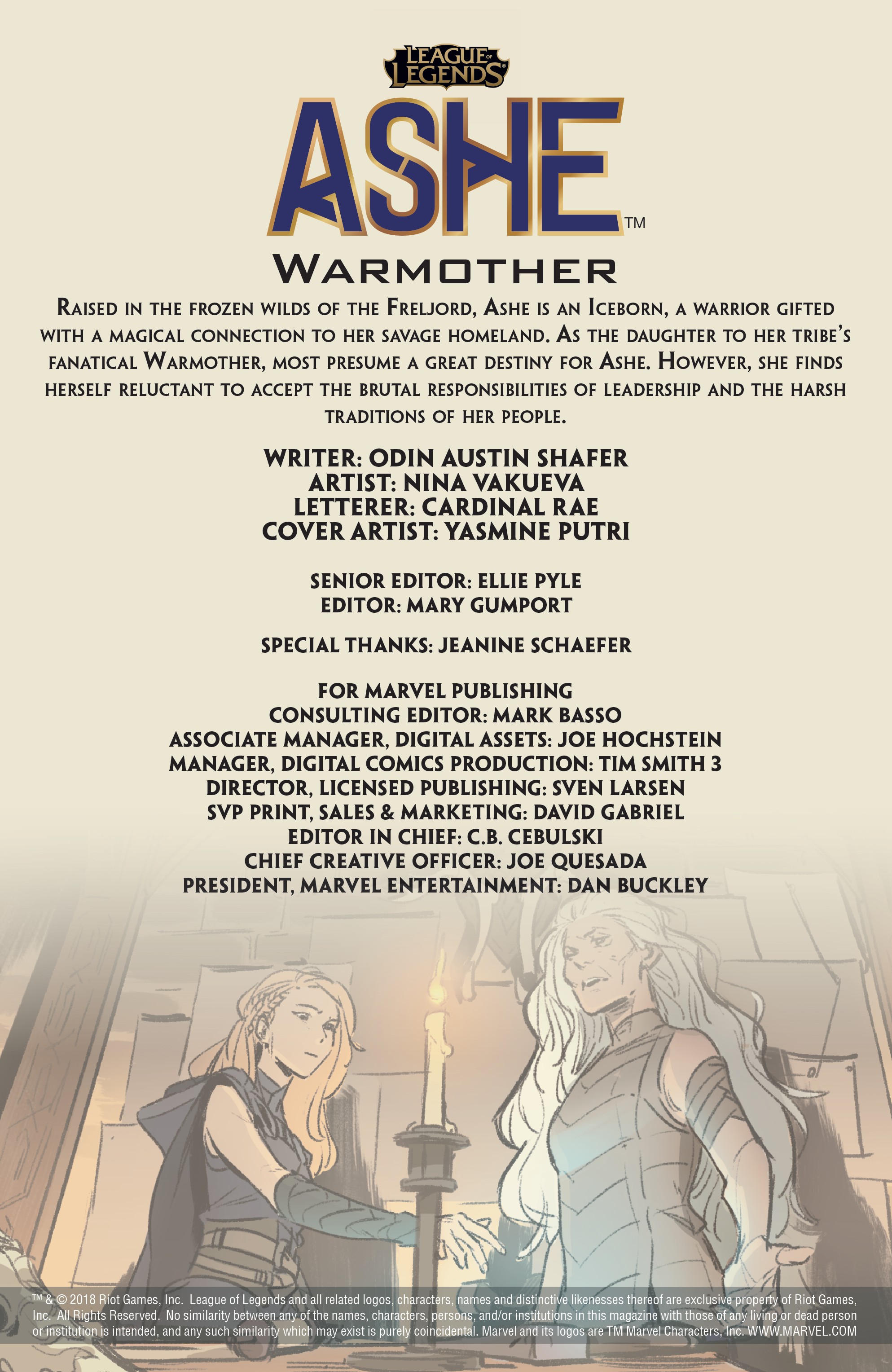 League of Legends: Ashe: Warmother Special Edition (2018-): Chapter 1 - Page 2