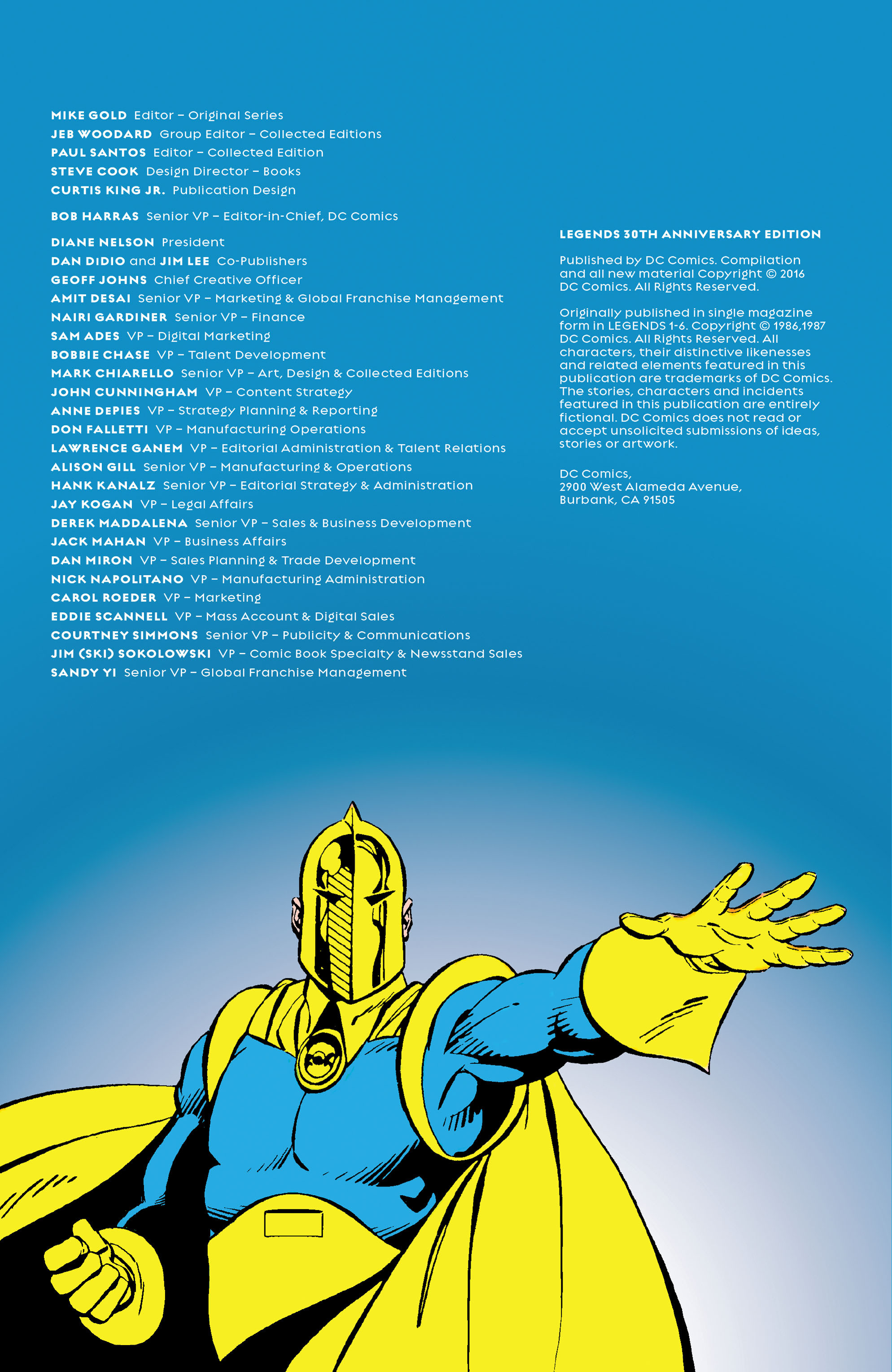 Legends 30th Anniversay Edition (2016): Chapter TPB - Page 4