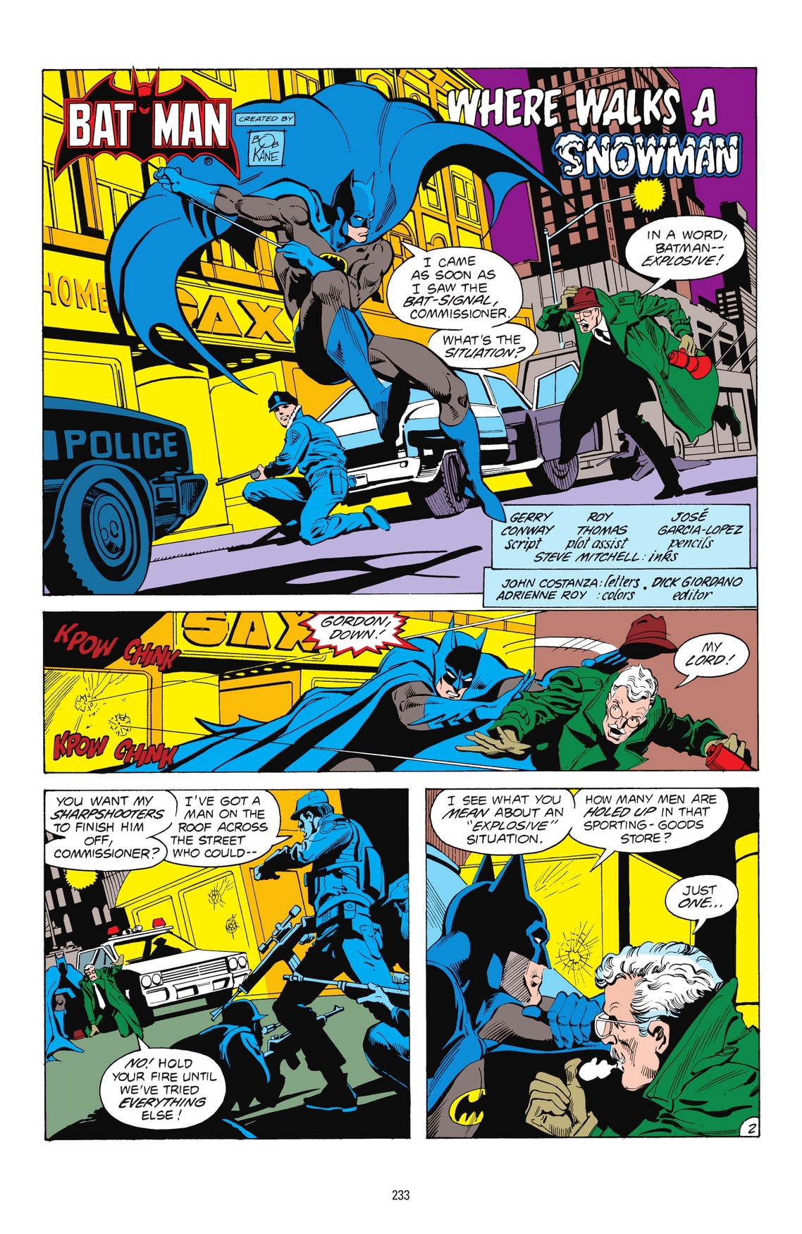 Legends of the Dark Knight: Jose Luis Garcia-Lopez (2023) issue TP - Page 234