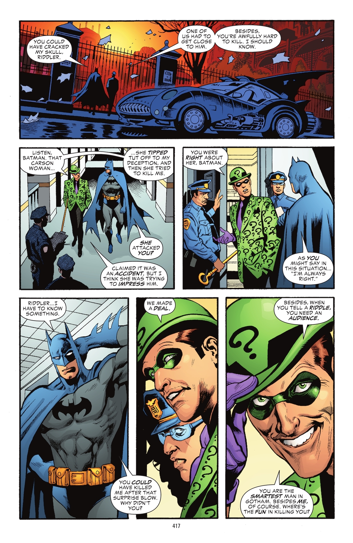 Legends of the Dark Knight: Jose Luis Garcia-Lopez (2023) issue TP - Page 418