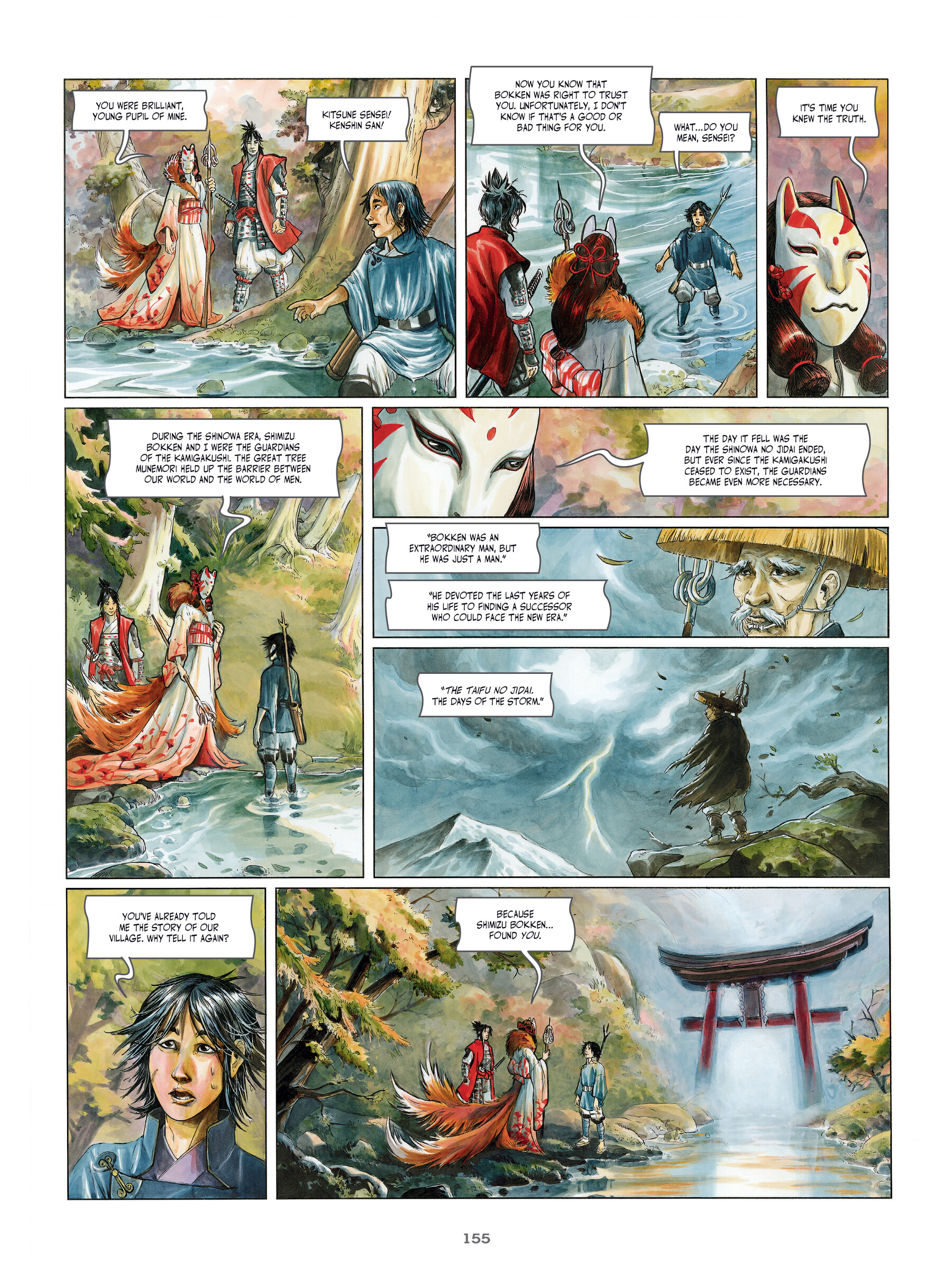 Legends of the Pierced Veil: Izuna (2023) issue 1 - Page 156