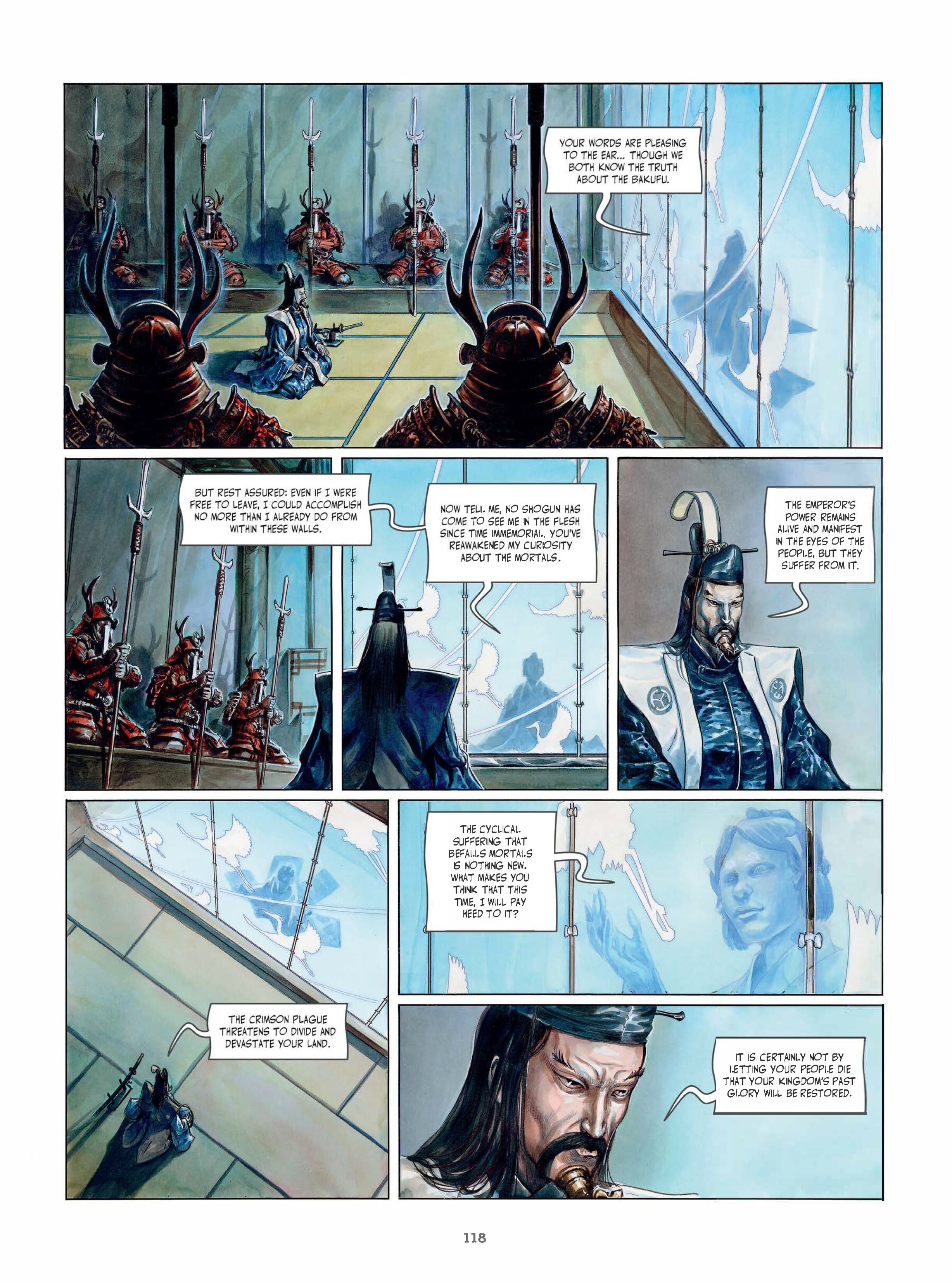 Legends of the Pierced Veil: The Mask of Fudo (2023) issue HC - Page 118