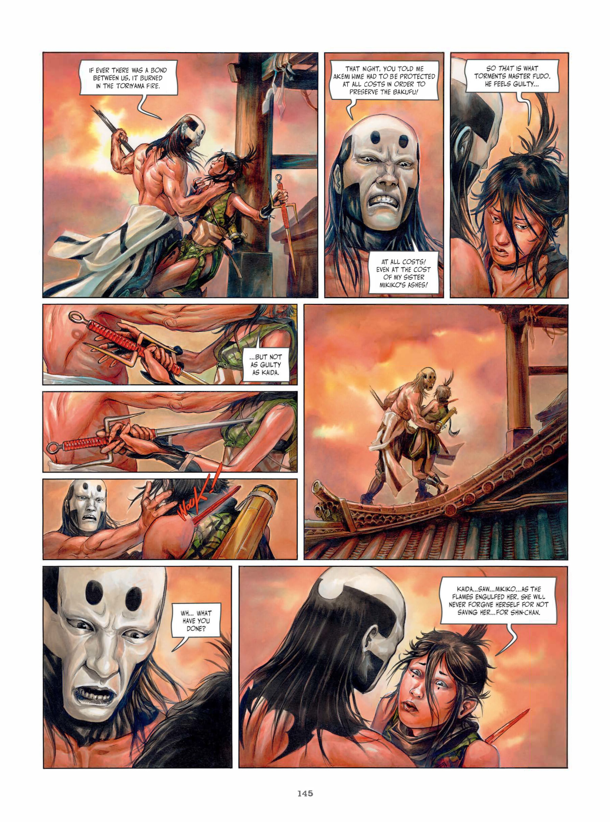 Legends of the Pierced Veil: The Mask of Fudo (2023) issue HC - Page 145