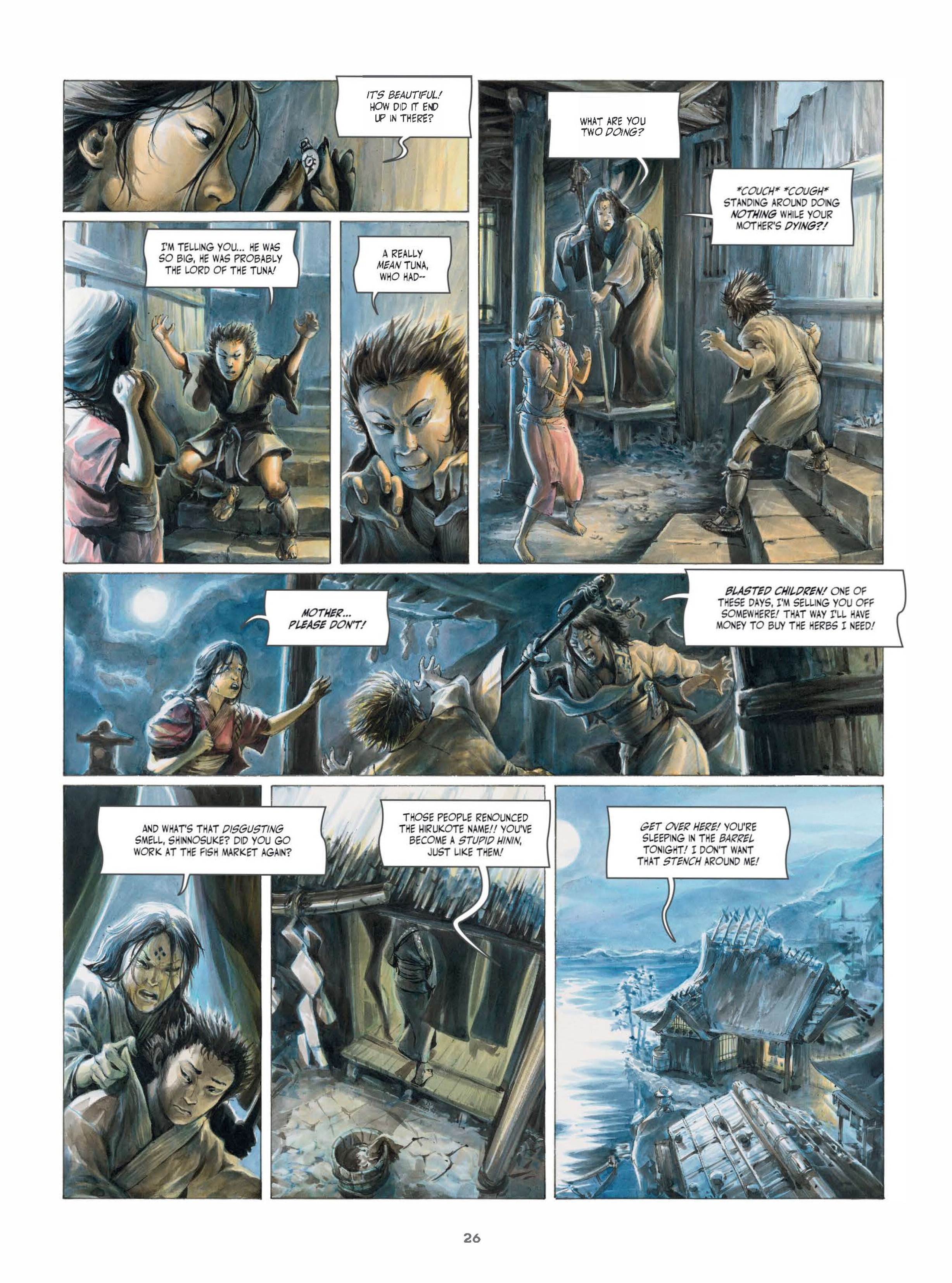 Legends of the Pierced Veil: The Mask of Fudo (2023) issue HC - Page 26