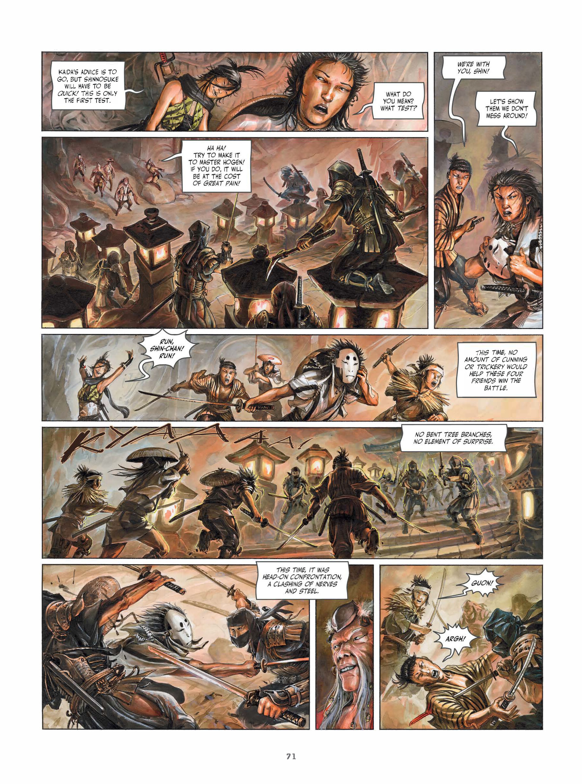 Legends of the Pierced Veil: The Mask of Fudo (2023) issue HC - Page 71