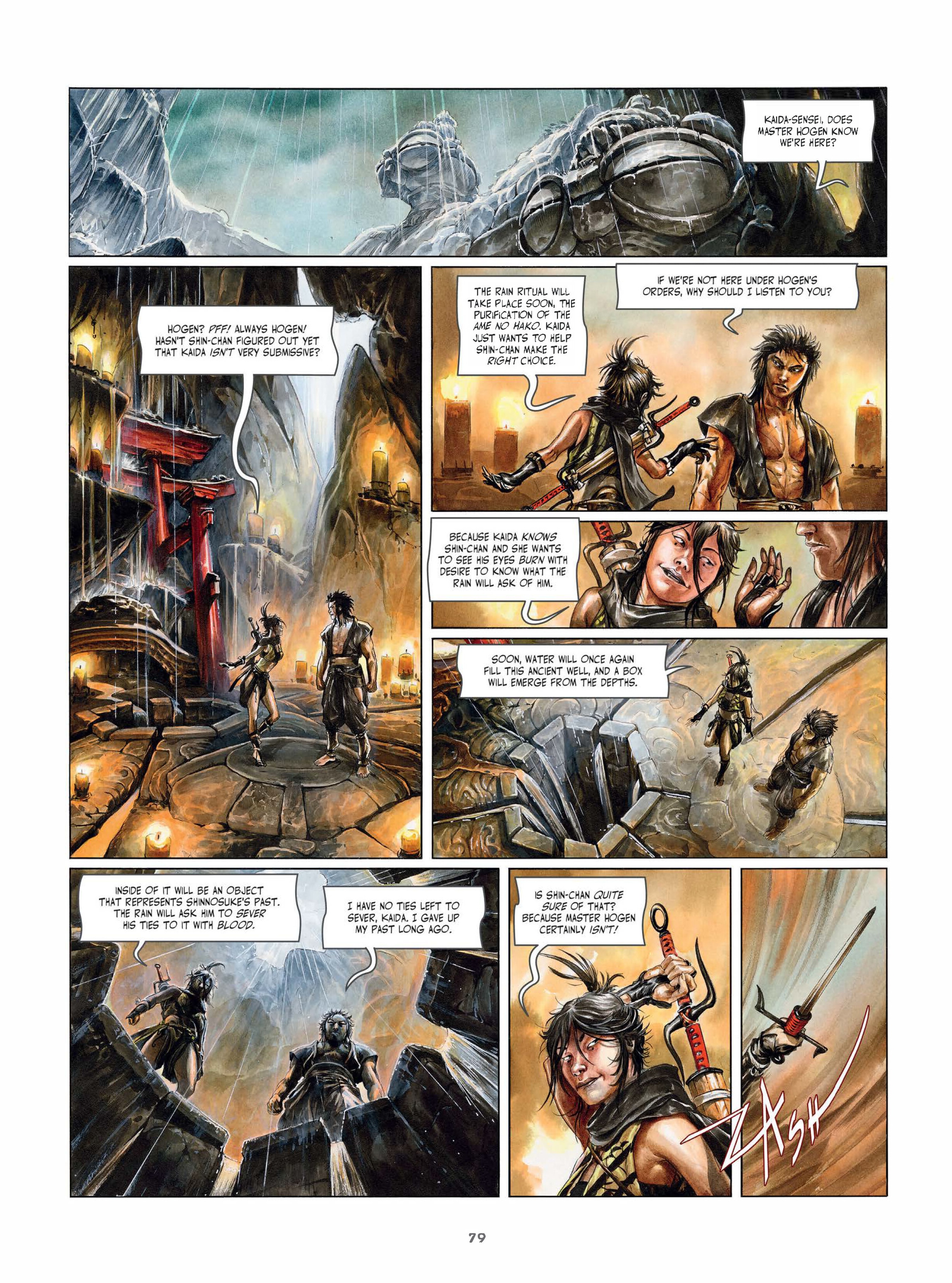 Legends of the Pierced Veil: The Mask of Fudo (2023) issue HC - Page 79