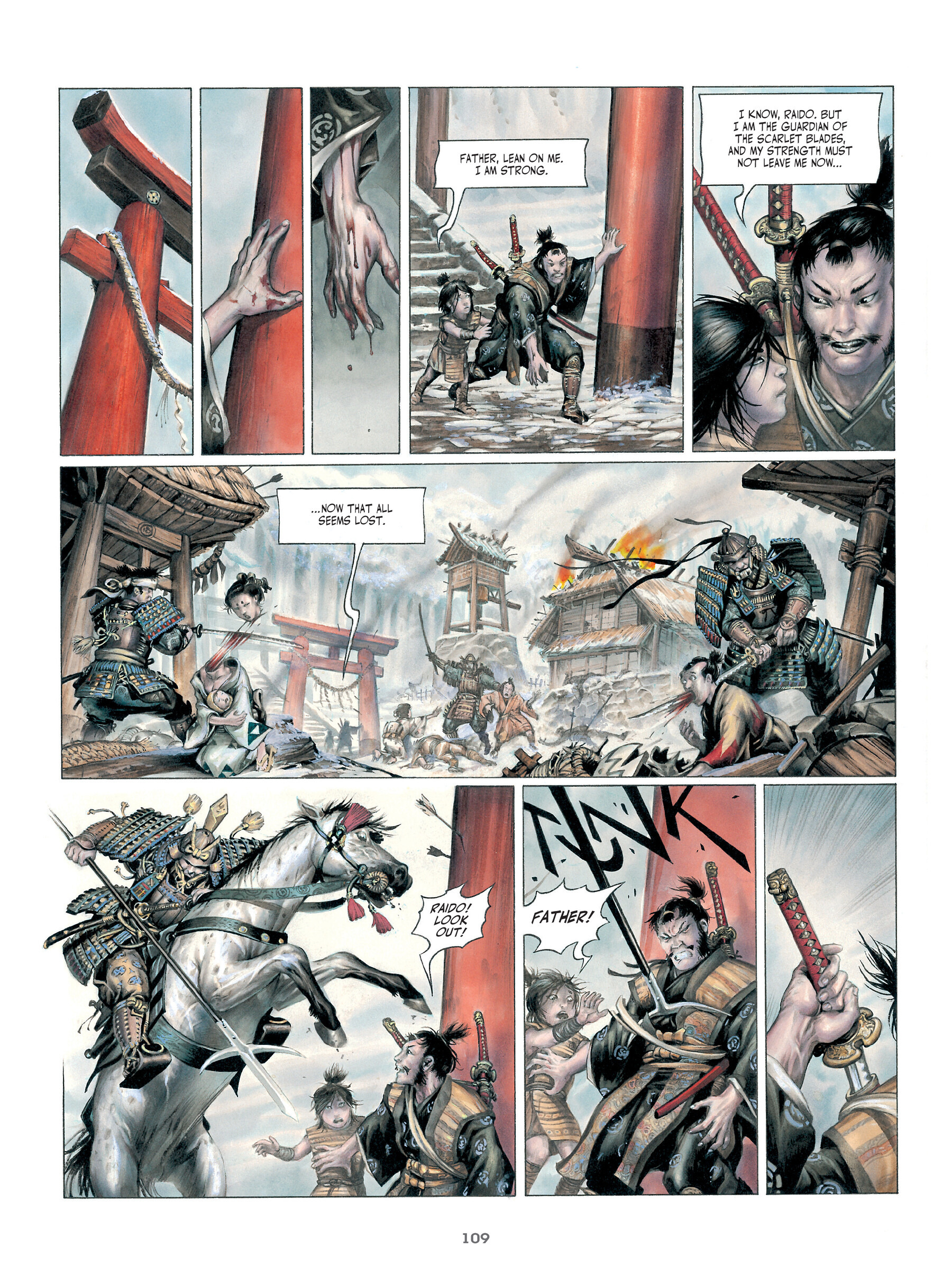 Legends of the Pierced Veil: The Scarlet Blades (2023) issue 1 - Page 109