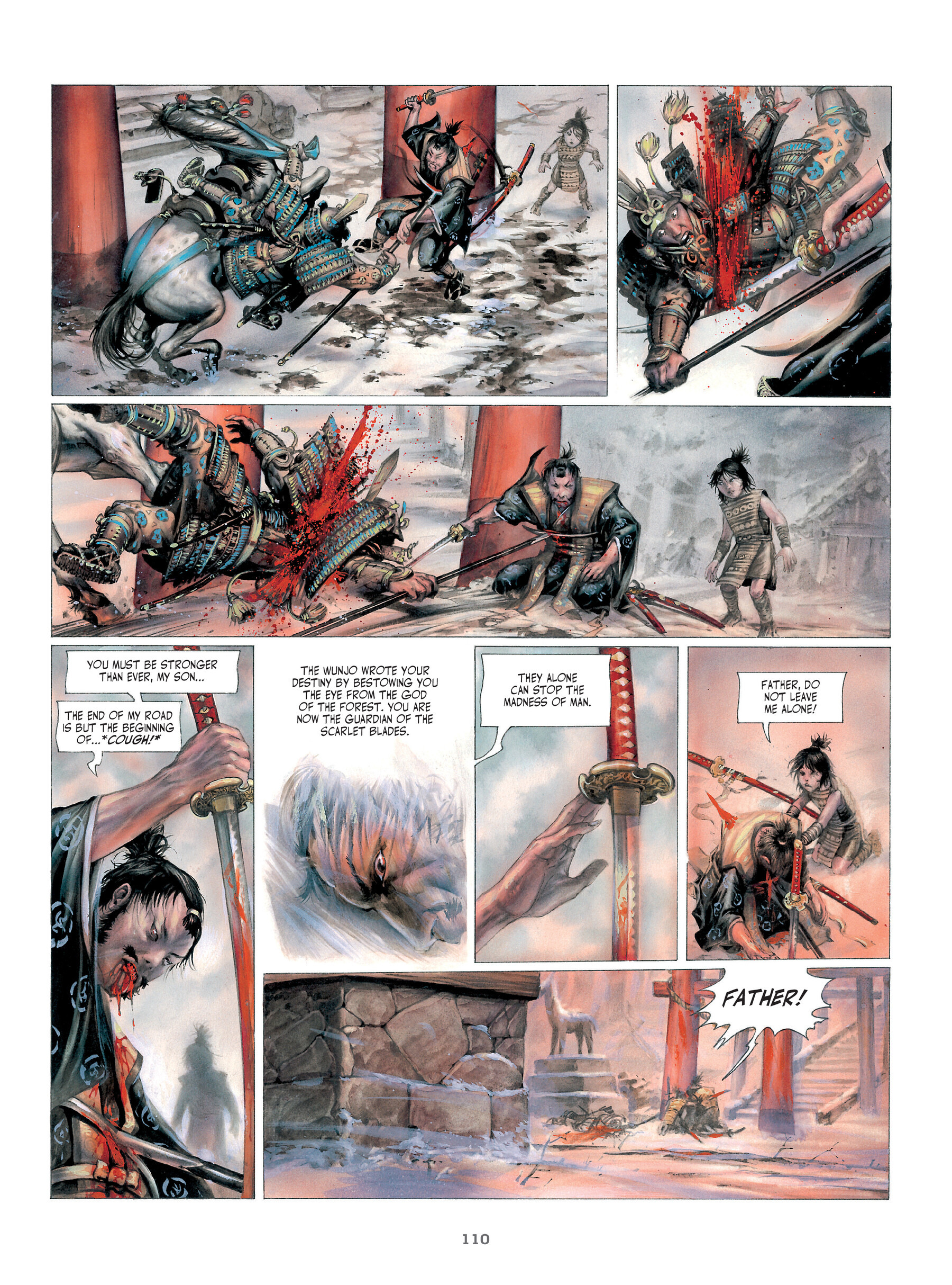 Legends of the Pierced Veil: The Scarlet Blades (2023) issue 1 - Page 110