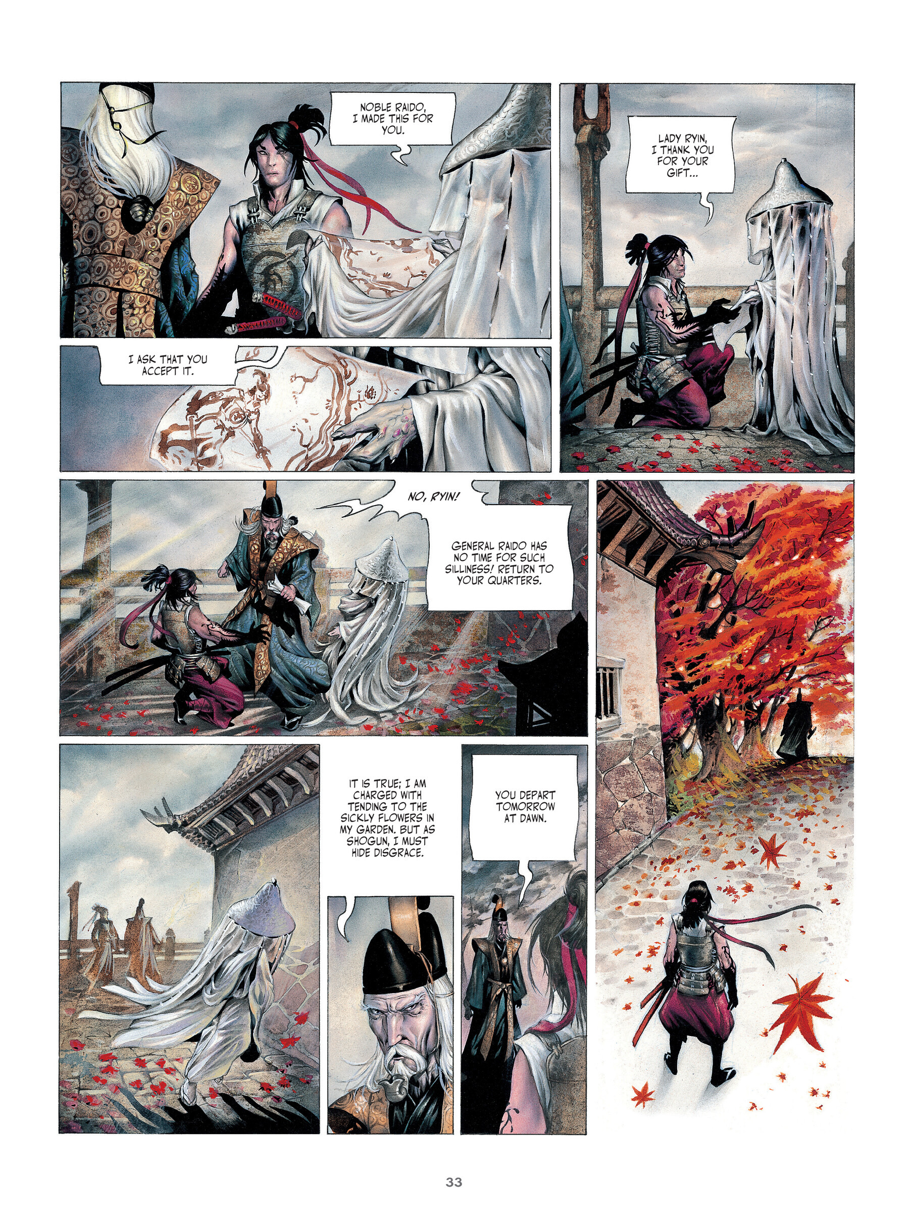 Legends of the Pierced Veil: The Scarlet Blades (2023) issue 1 - Page 33