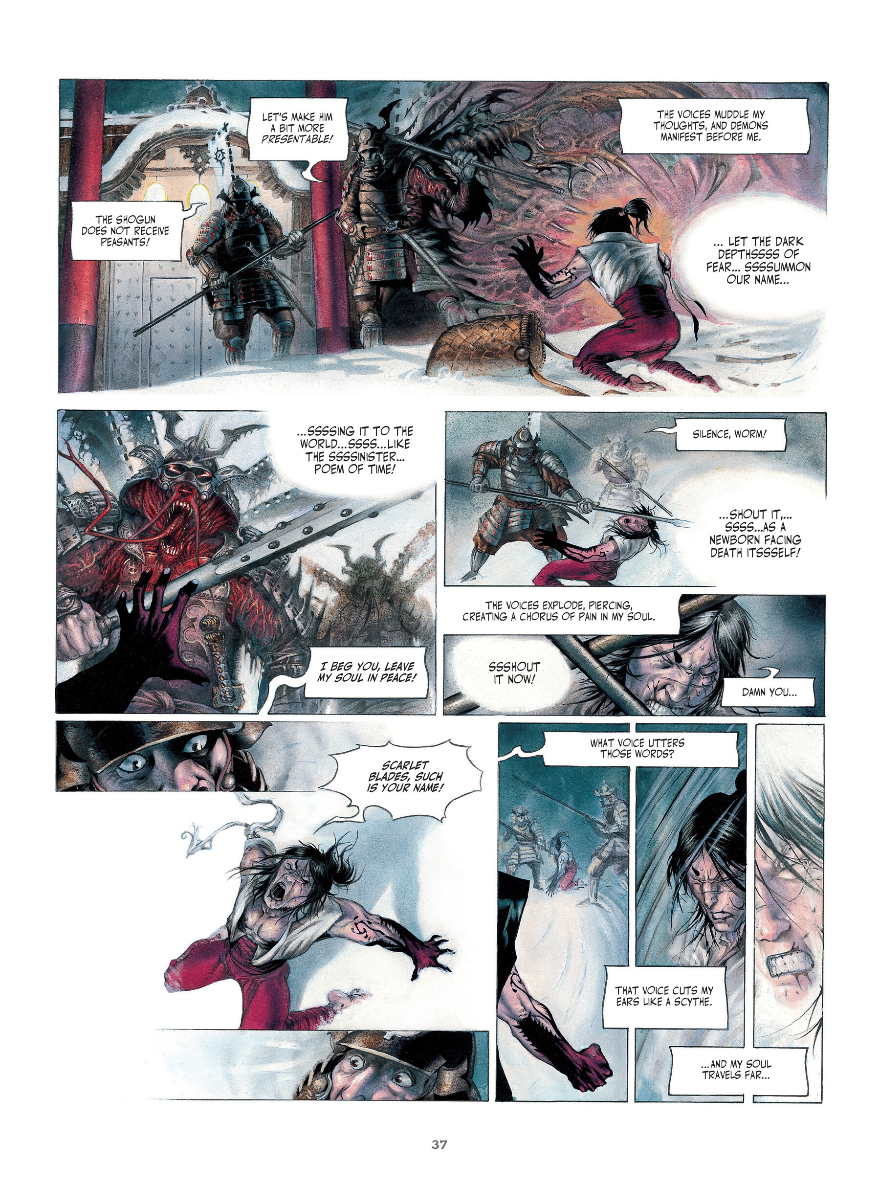 Legends of the Pierced Veil: The Scarlet Blades (2023) issue 1 - Page 37