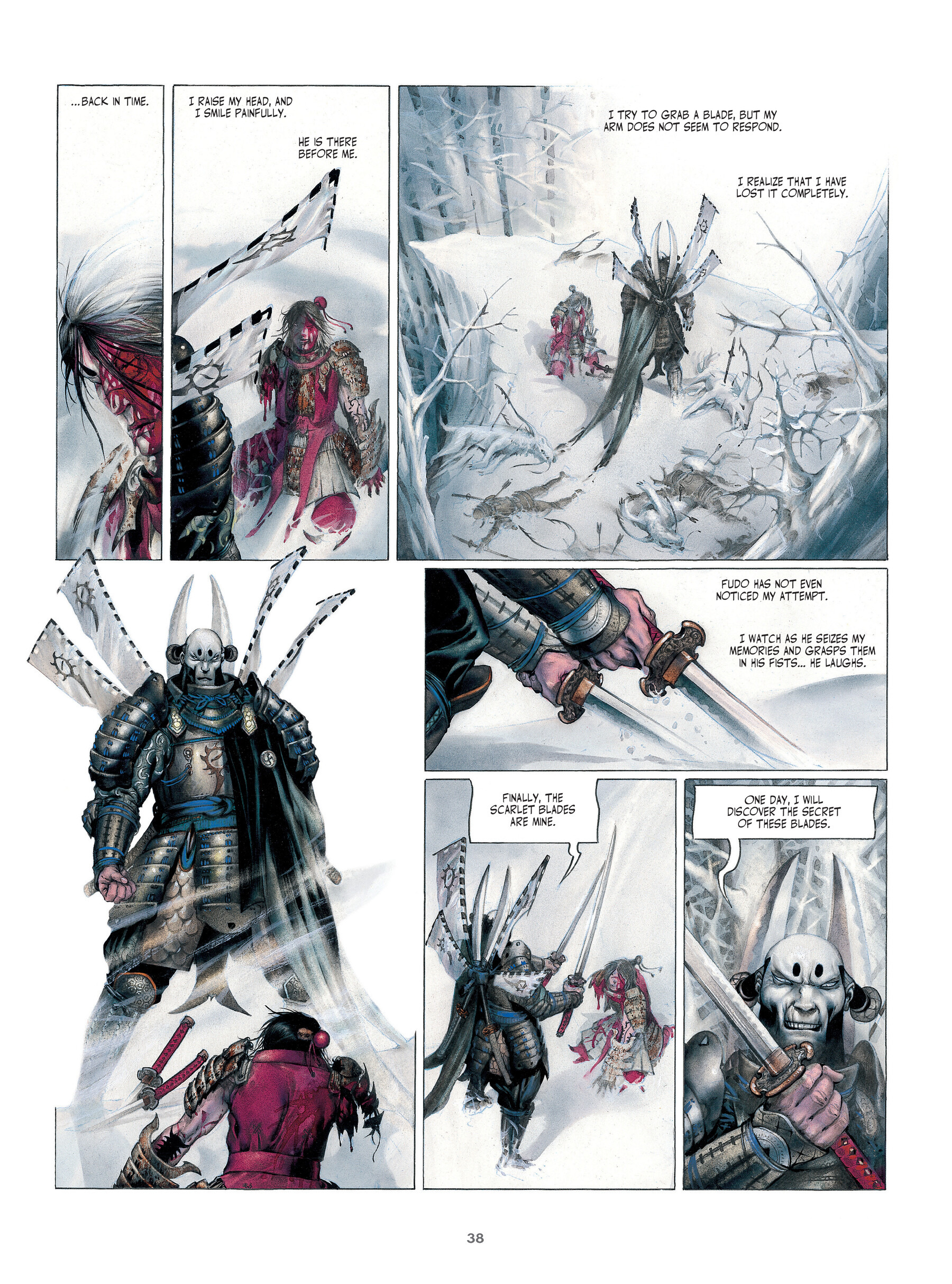 Legends of the Pierced Veil: The Scarlet Blades (2023) issue 1 - Page 38