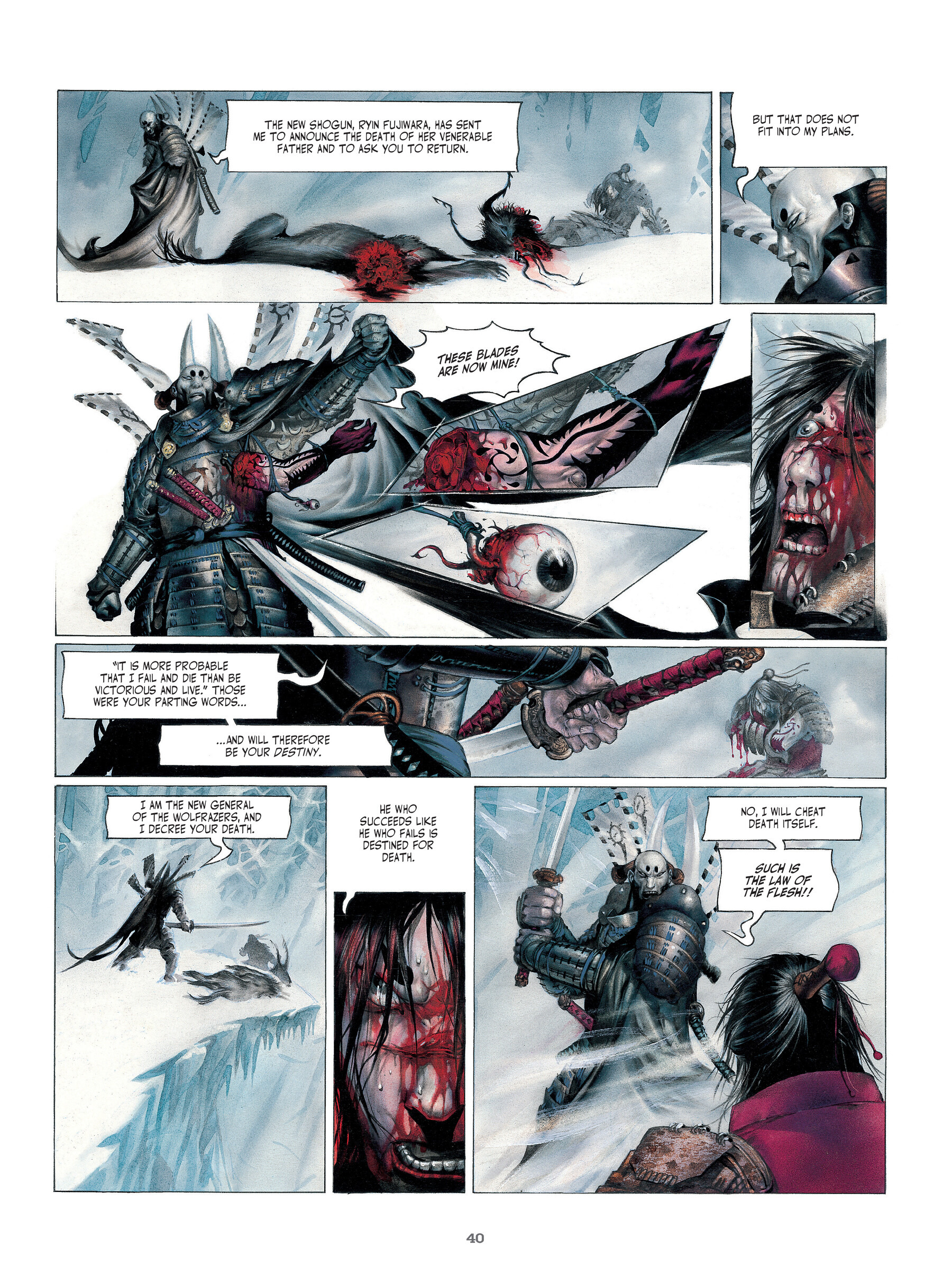 Legends of the Pierced Veil: The Scarlet Blades (2023) issue 1 - Page 40