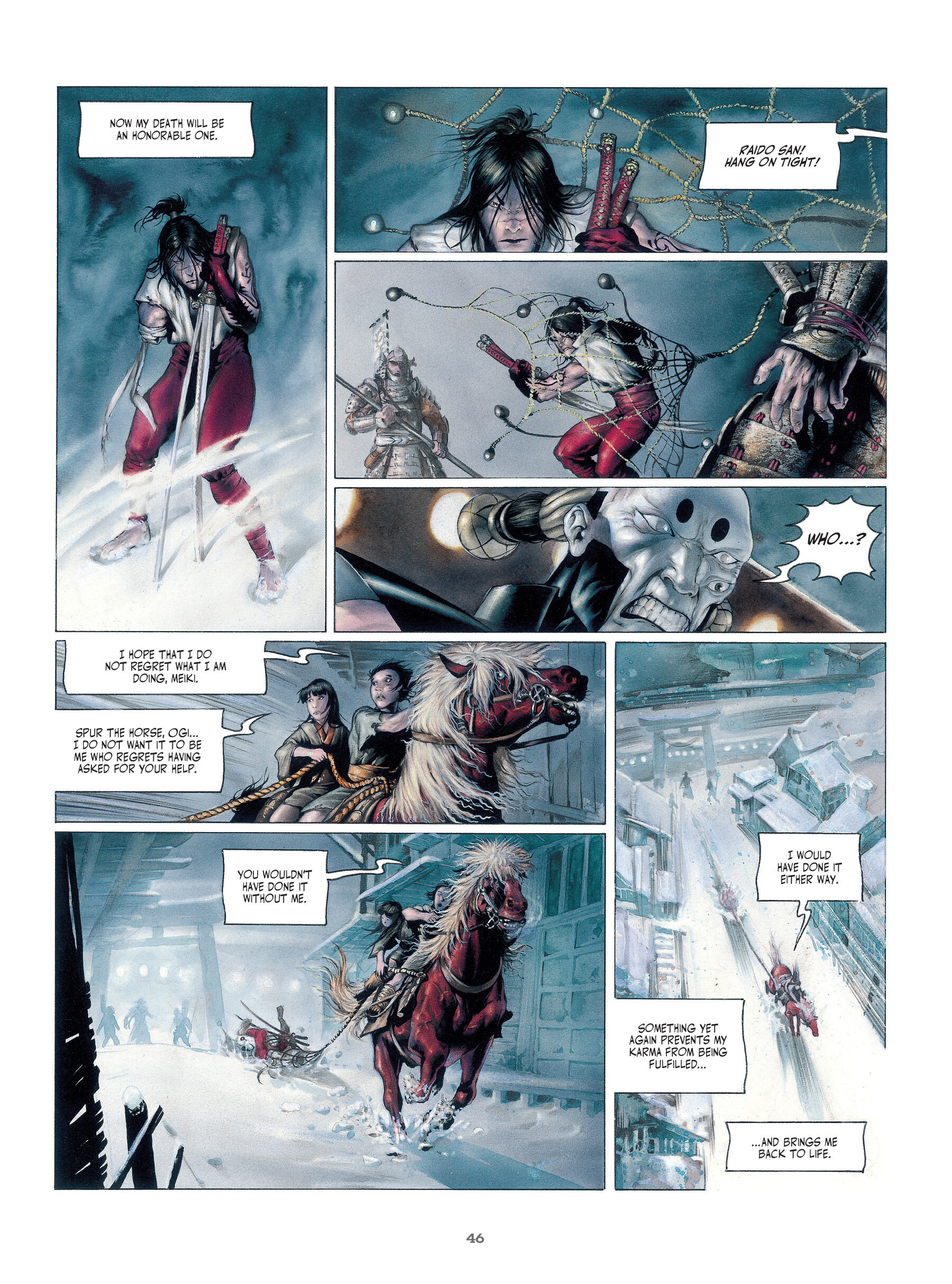 Legends of the Pierced Veil: The Scarlet Blades (2023) issue 1 - Page 46