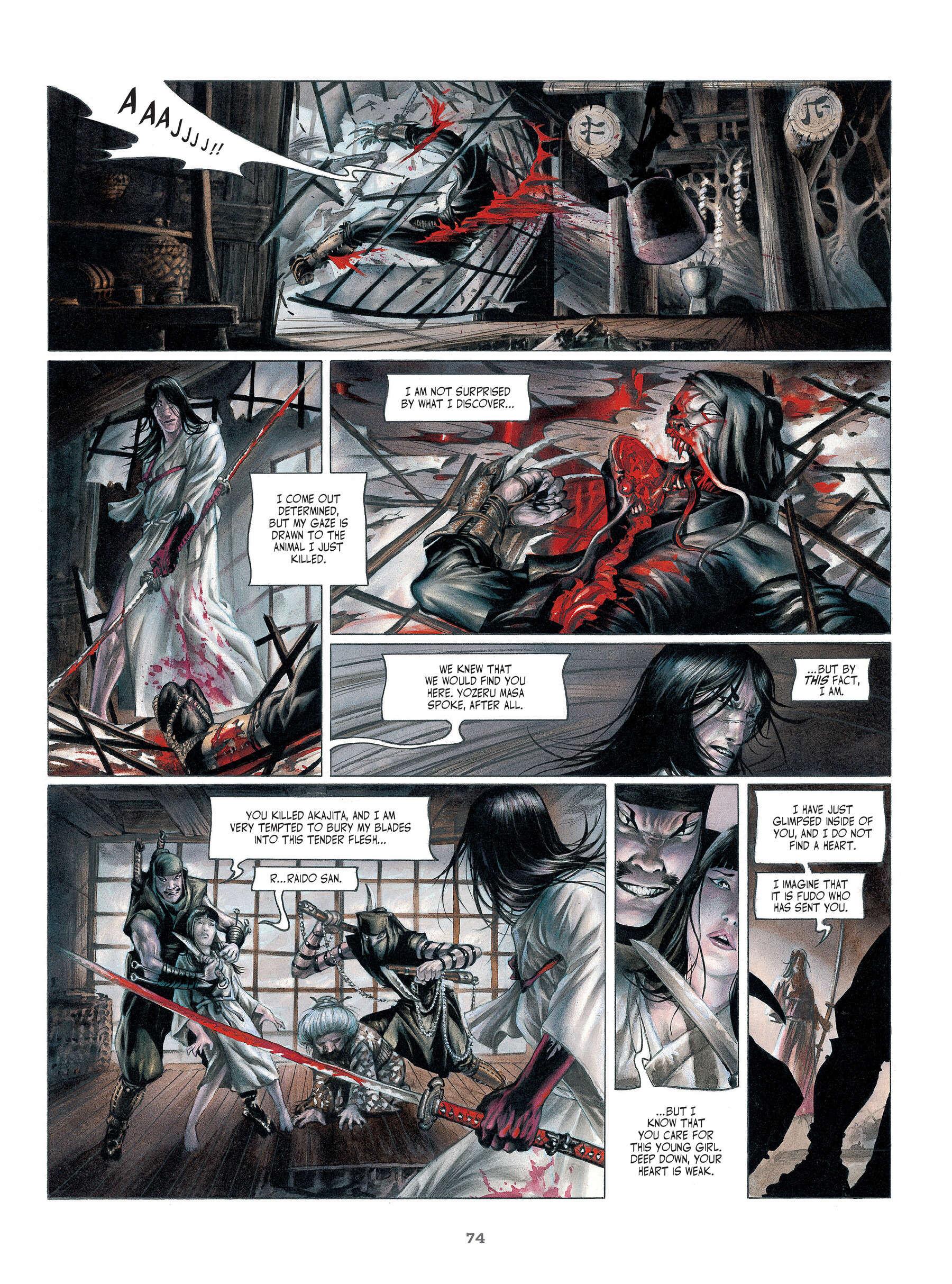 Legends of the Pierced Veil: The Scarlet Blades (2023) issue 1 - Page 74