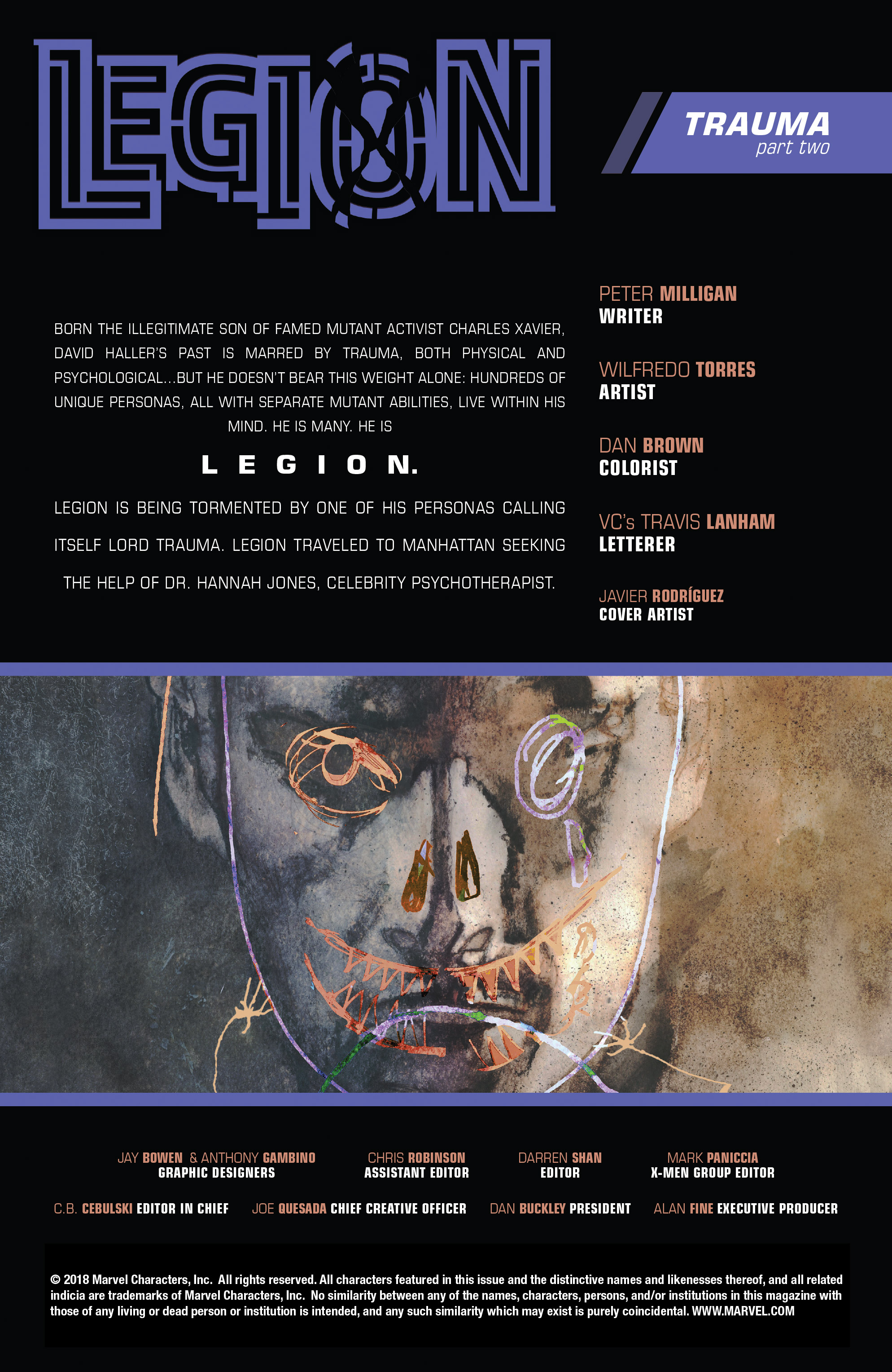 Legion (2018) issue 2 - Page 2