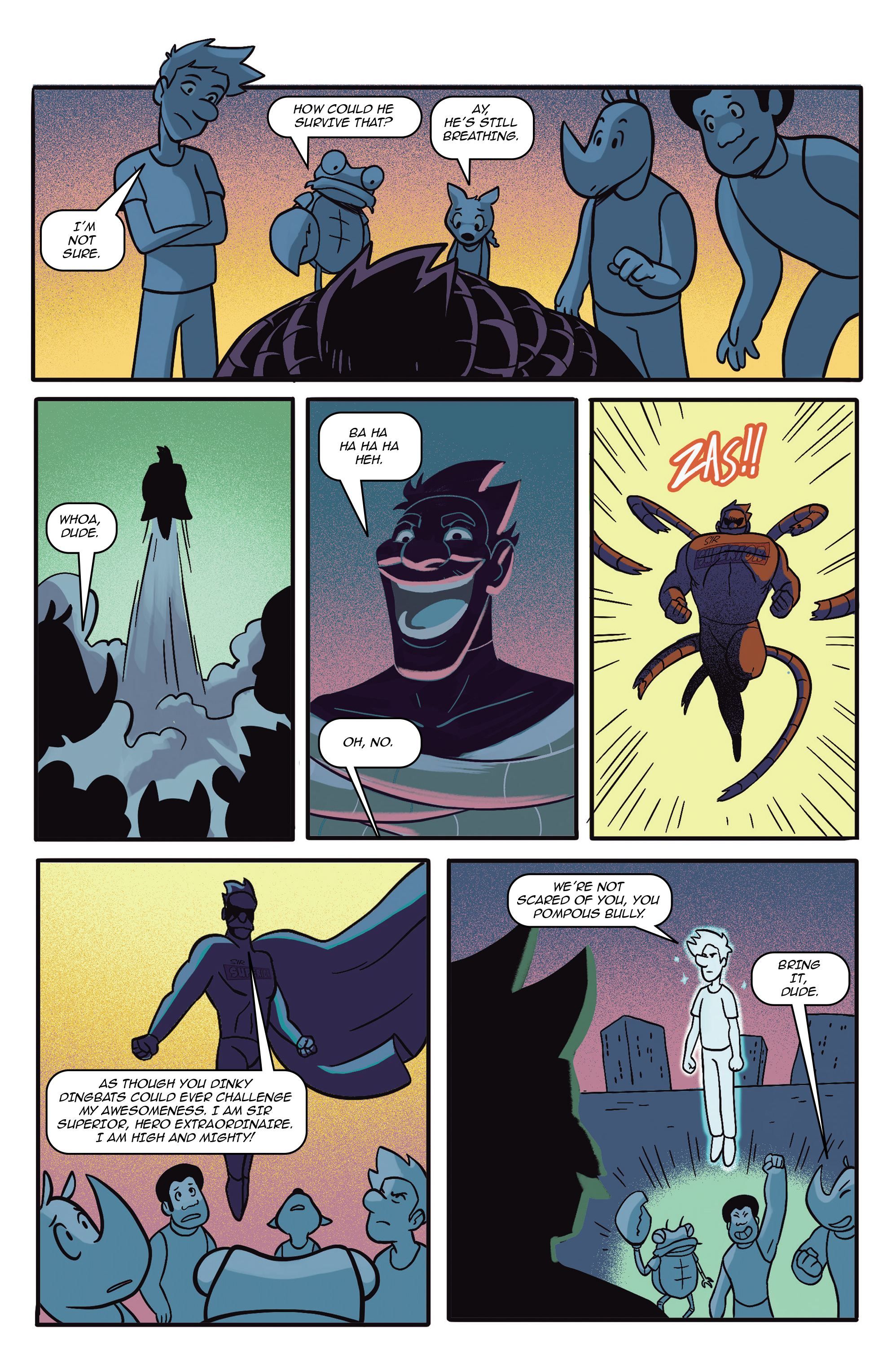 Legion of Forgettable Supervillains Society (2022) issue 1 - Page 108