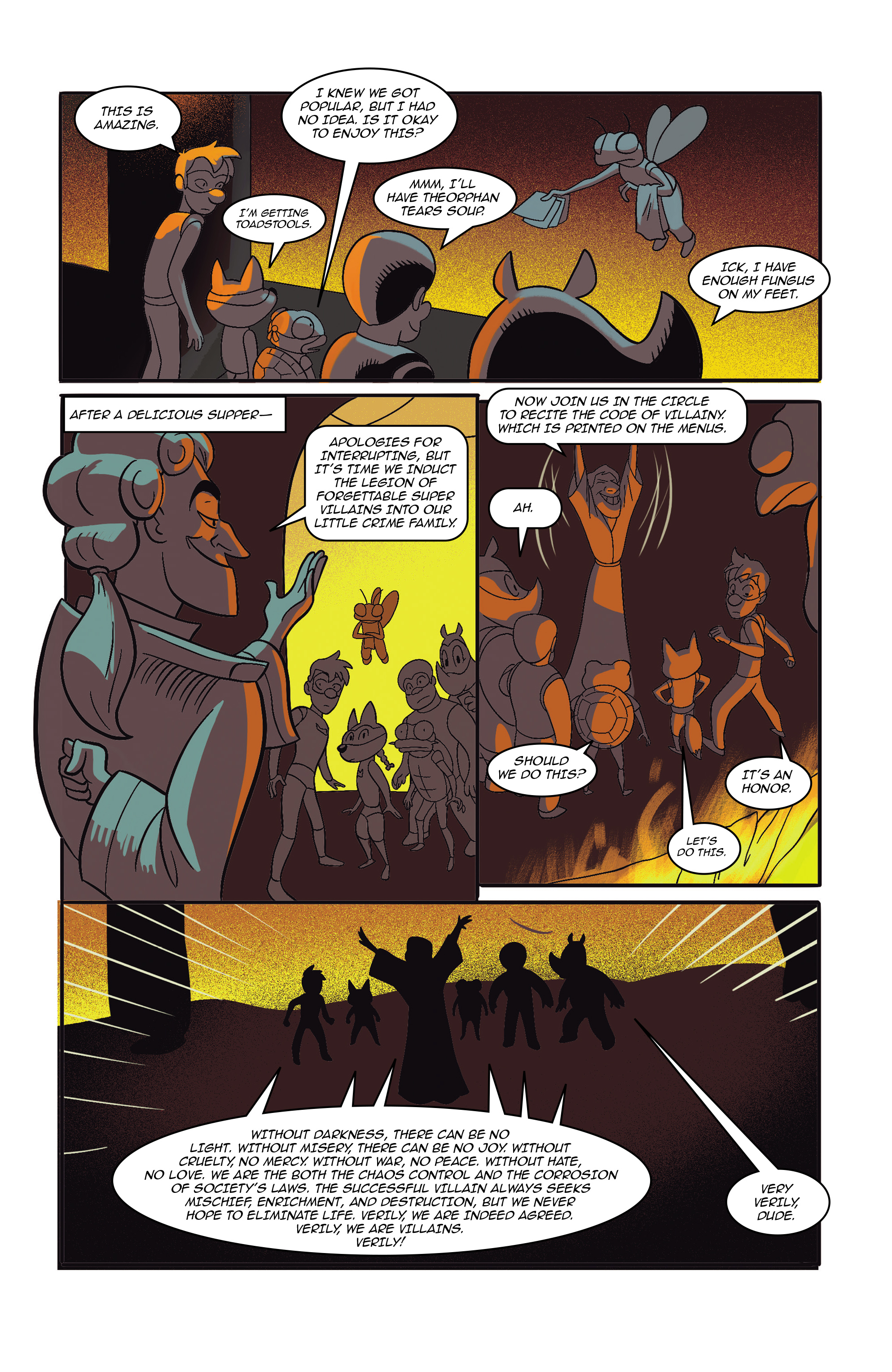 Legion of Forgettable Supervillains Society (2022) issue 1 - Page 58