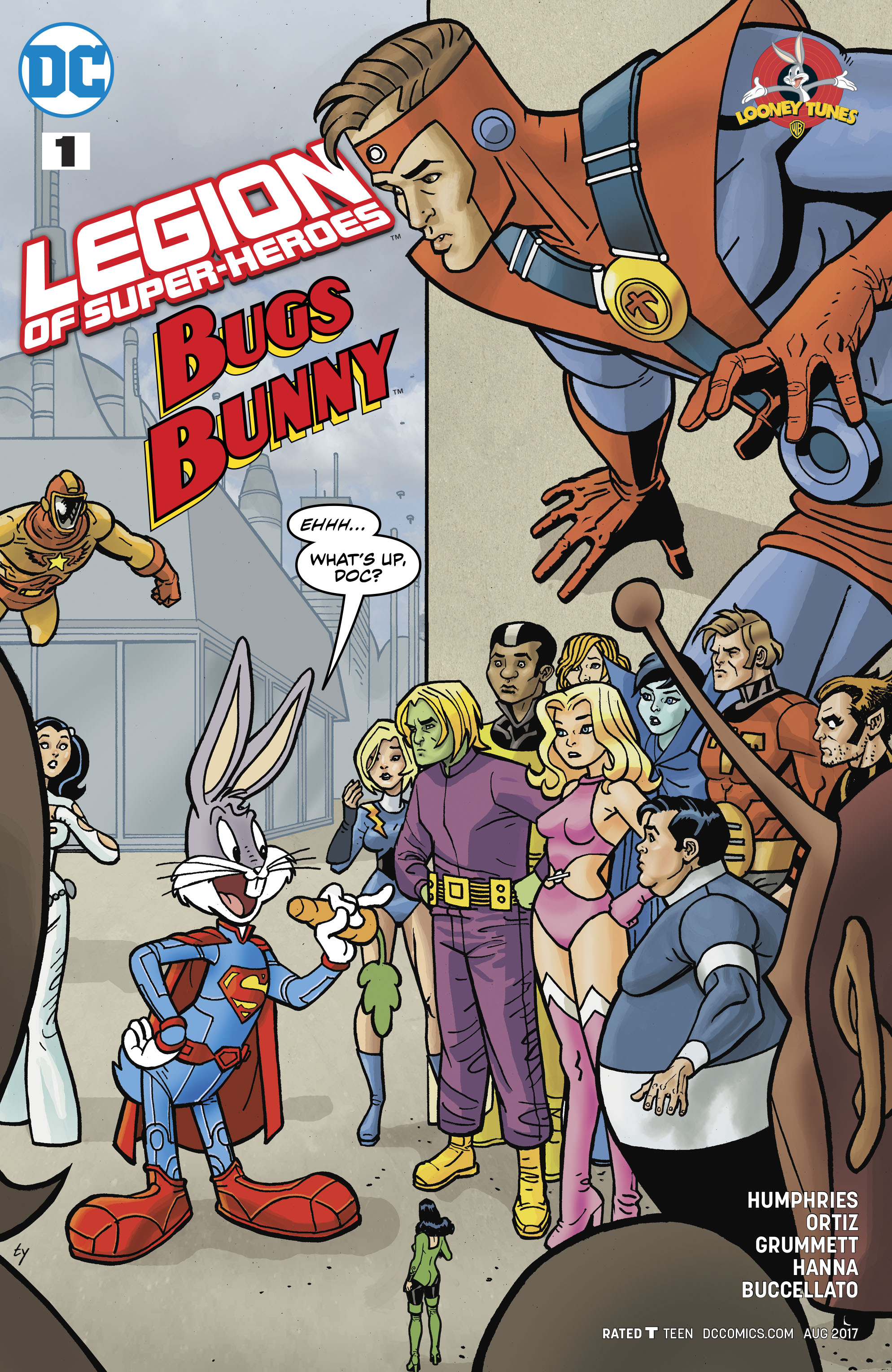 Legion of Super Heroes/Bugs Bunny Special (2017-): Chapter 1 - Page 3