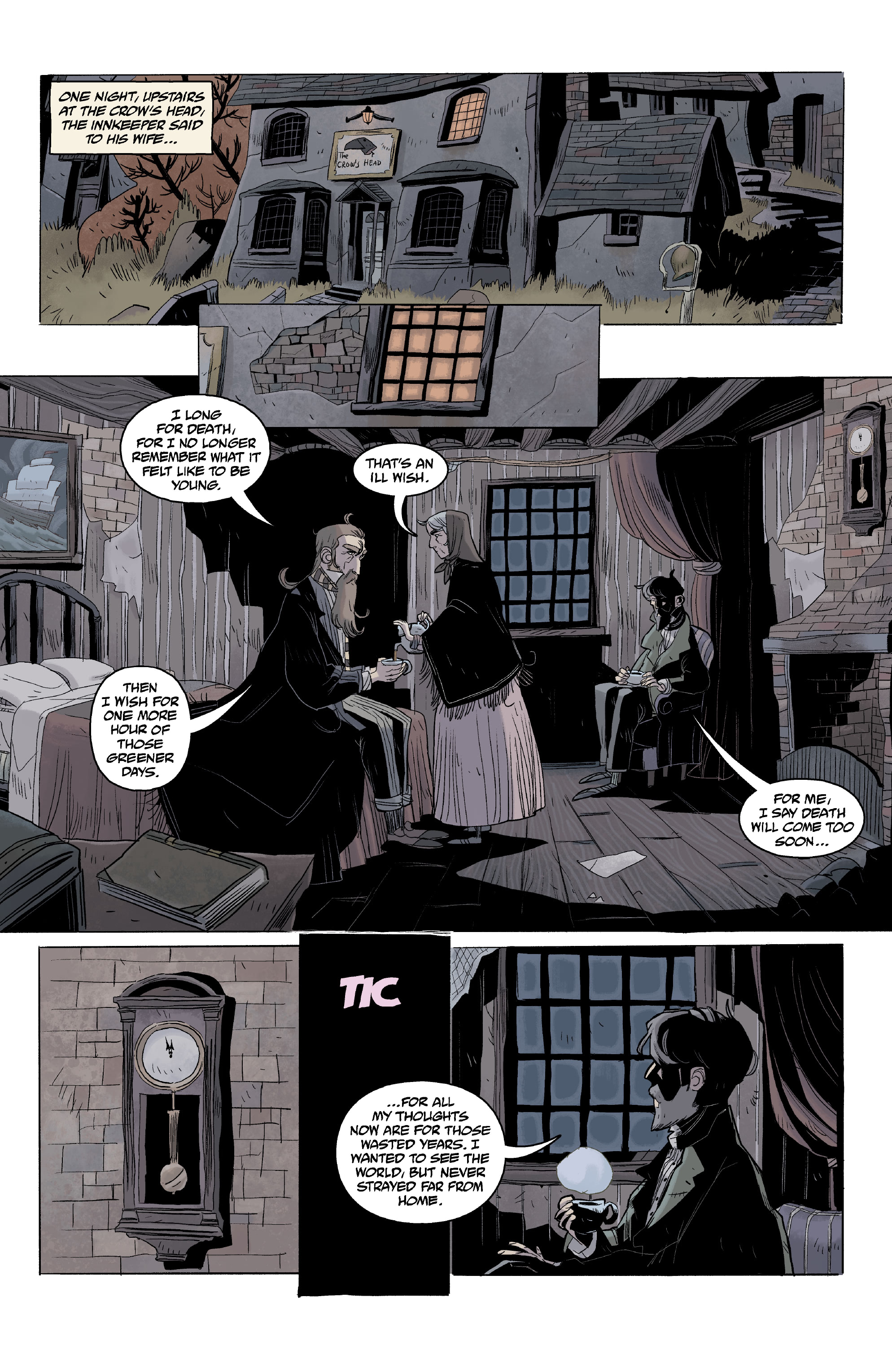 Leonide the Vampyr: Miracle at the Crow’s Head (2022-): Chapter 1 - Page 4