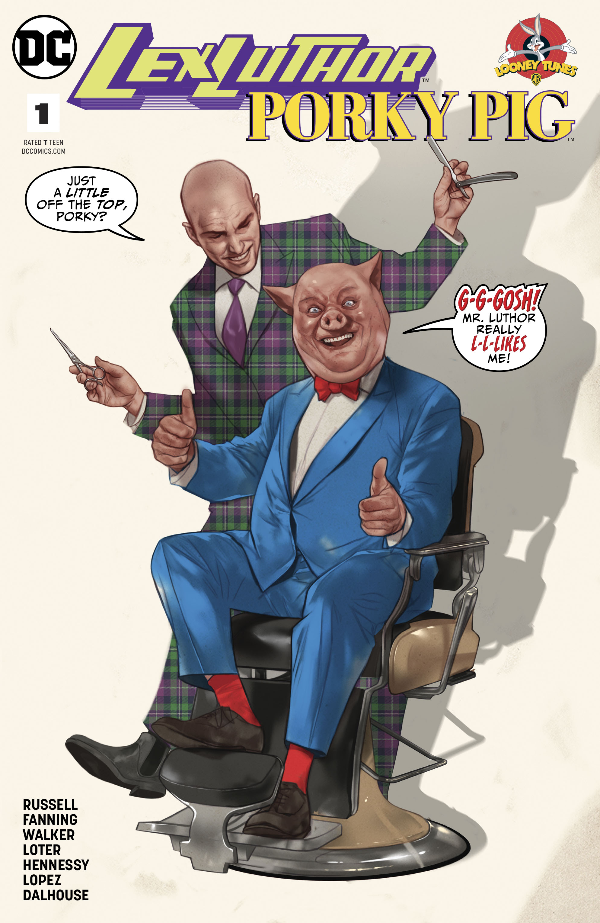 Lex Luthor/Porky Pig (2018): Chapter 1 - Page 1