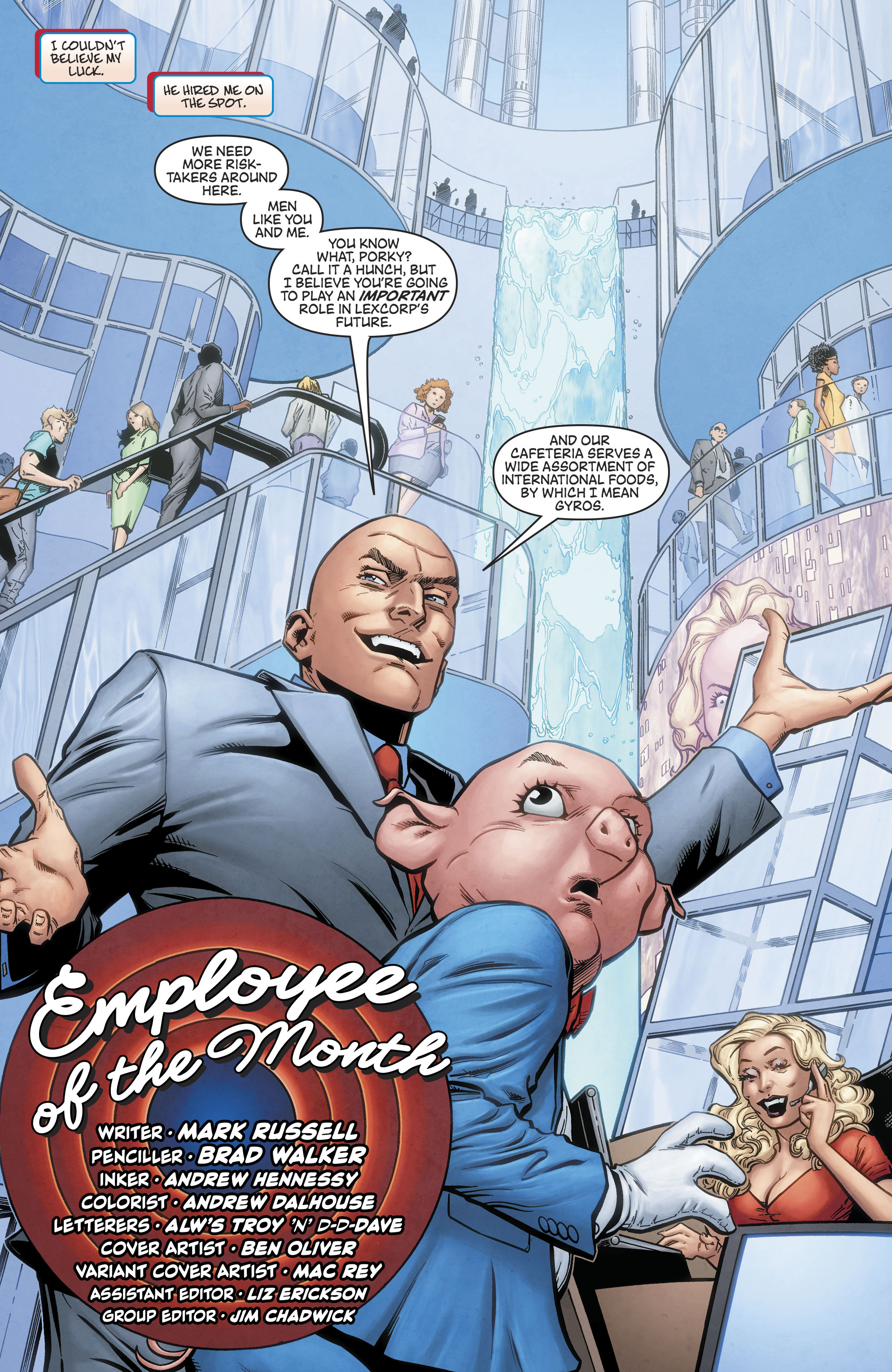 Lex Luthor/Porky Pig (2018) issue 1 - Page 8