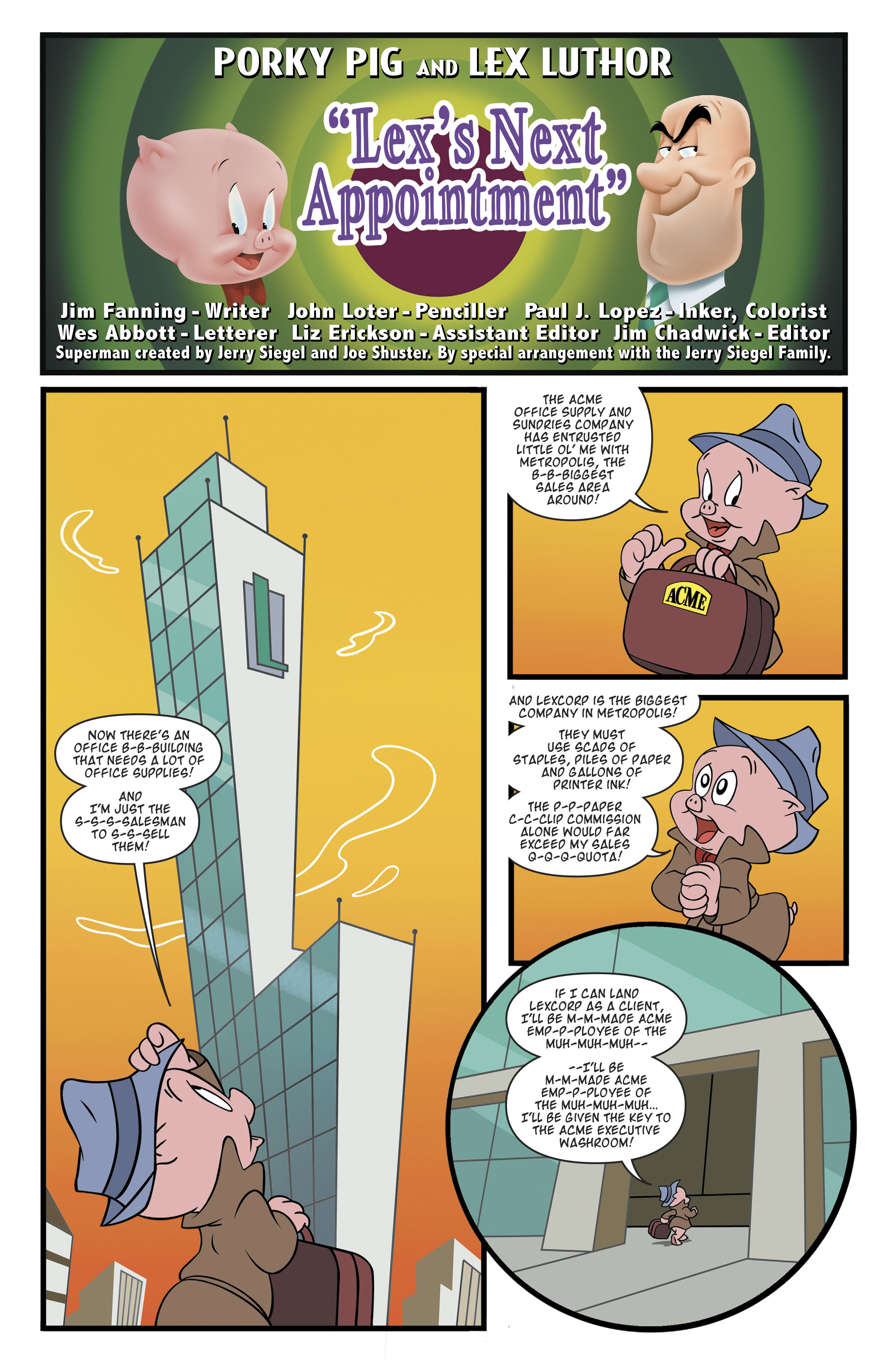 Lex Luthor/Porky Pig (2018) issue 1 - Page 34