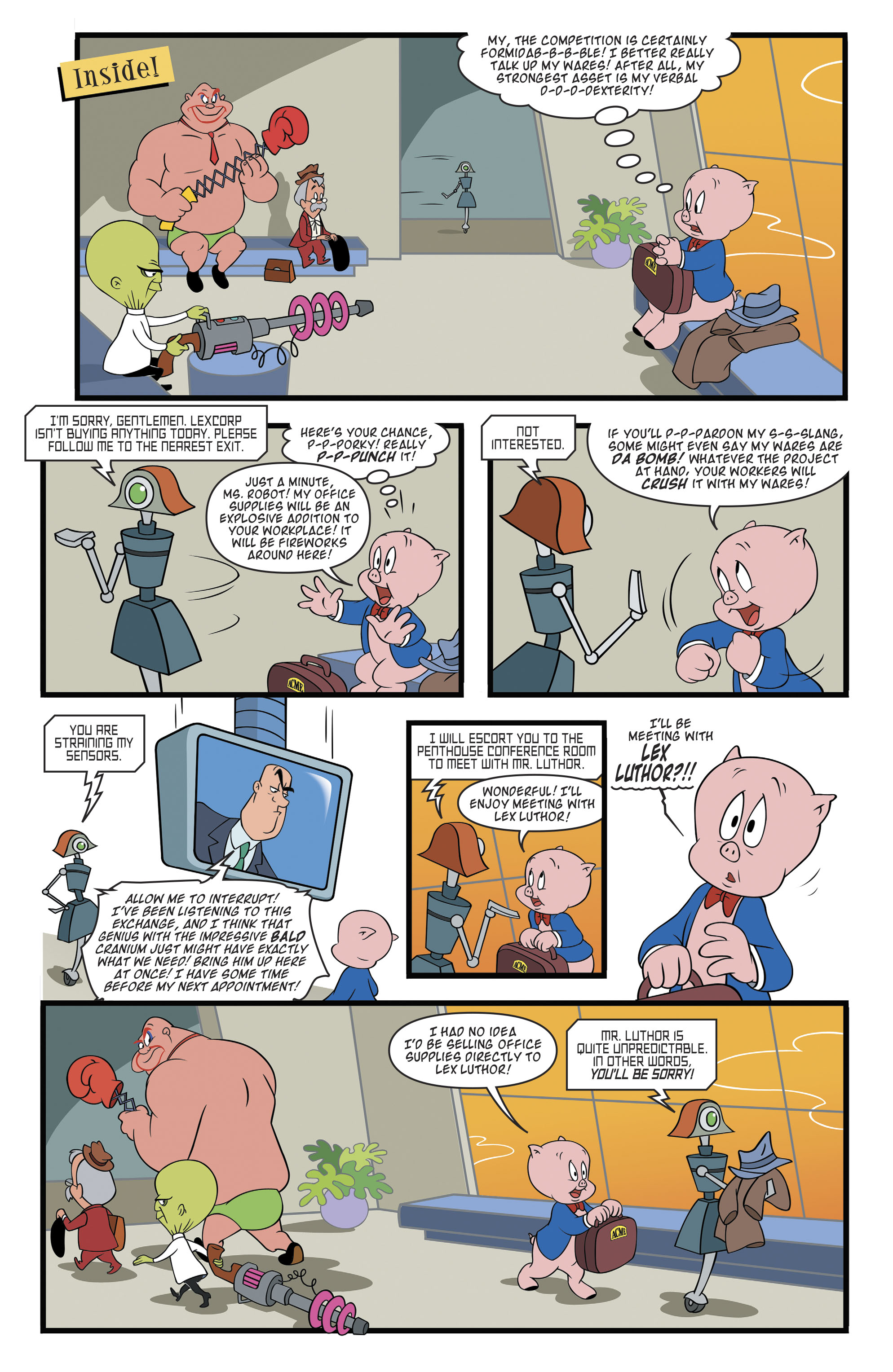 Lex Luthor/Porky Pig (2018) issue 1 - Page 35