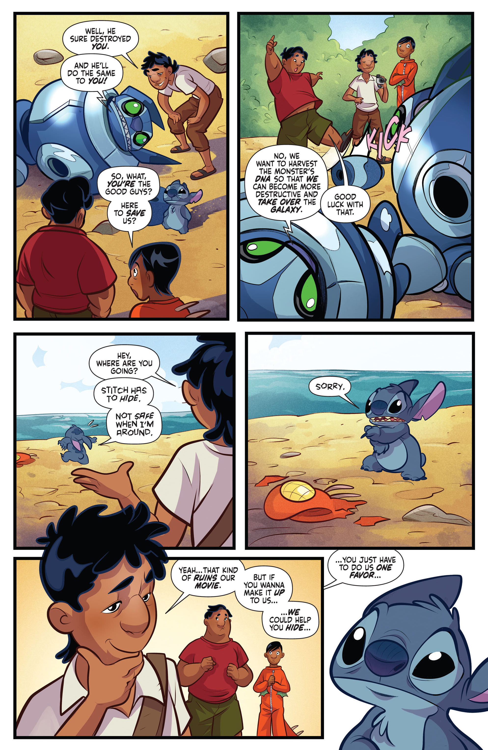 Lilo and Stitch (2024-) issue 4 - Page 9