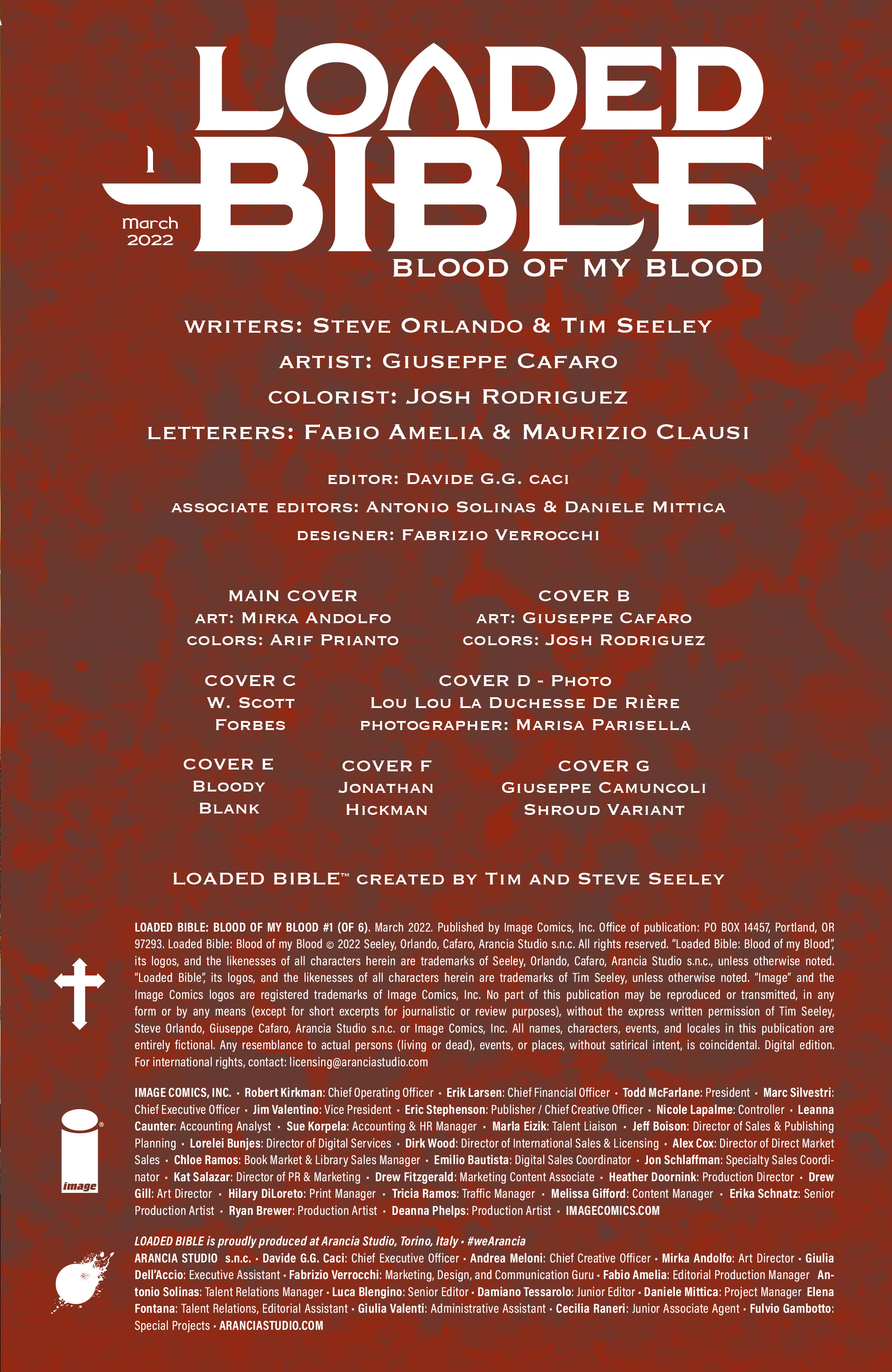 Loaded Bible: Blood of My Blood (2022-): Chapter 1 - Page 2