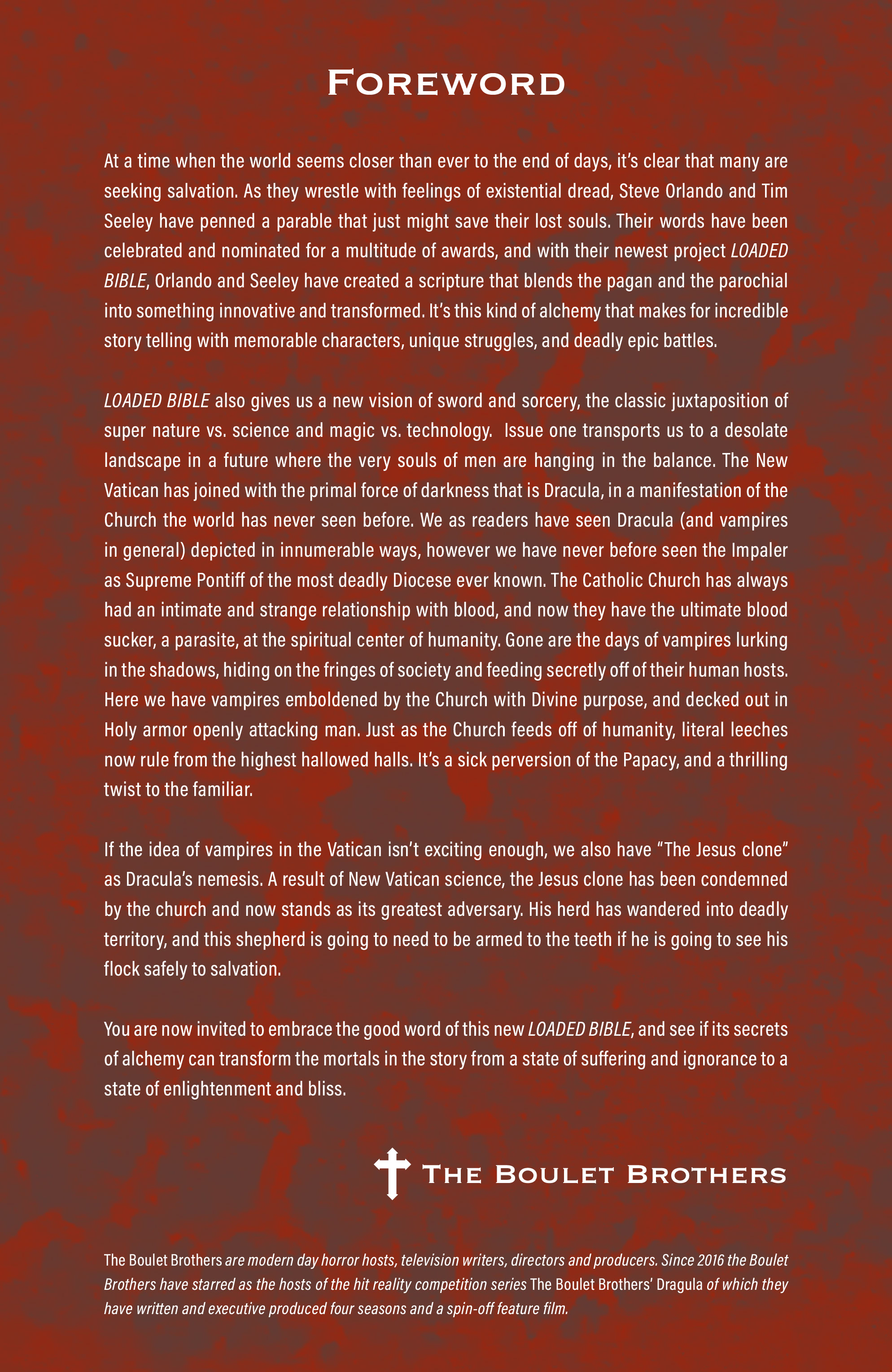 Loaded Bible: Blood of My Blood (2022-): Chapter 1 - Page 3