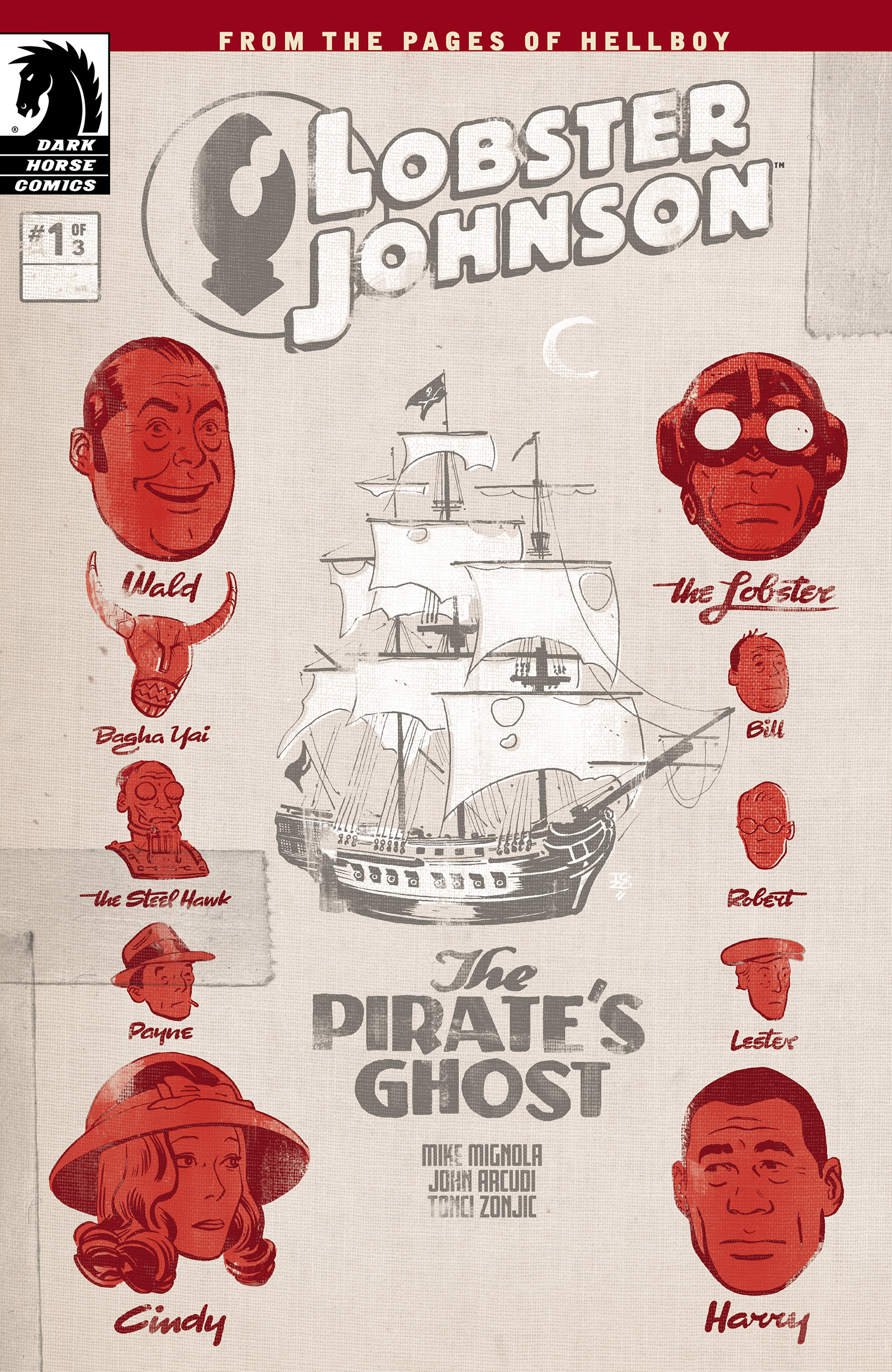 Lobster Johnson: The Pirate's Ghost (2017): Chapter 1 - Page 1